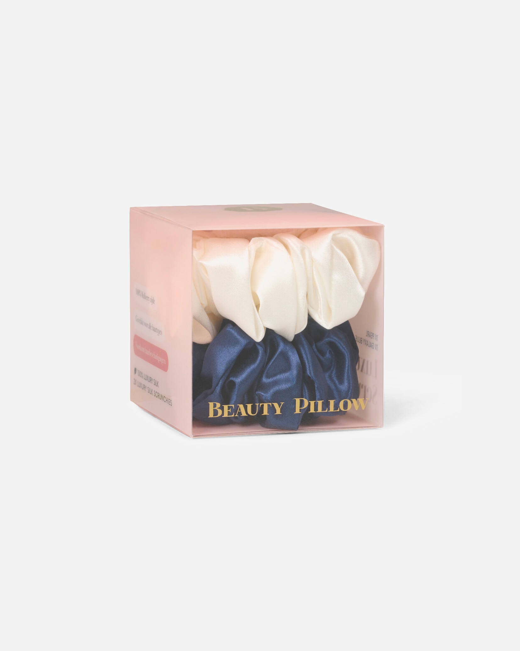 Haarelastiekje voor UnisexBeauty PillowDefault Brand LineLuxury Silk Scrunchies2stuk