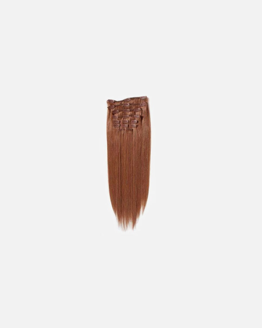 Extensions voor UnisexFashiongirlFashionGirl Clip -in -extensies #60 Platinum Blonde - 65 cm#33 rood - 65 cm