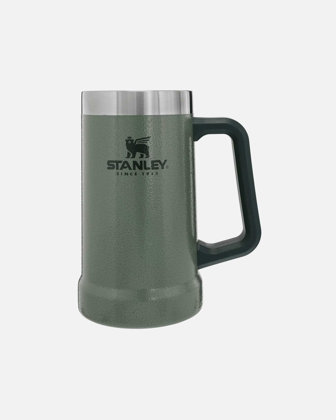 Drinkfles voor UnisexStanley 1913Thermosbeker - 0,7L - BIG GRIP BEER STEINHammertone Green