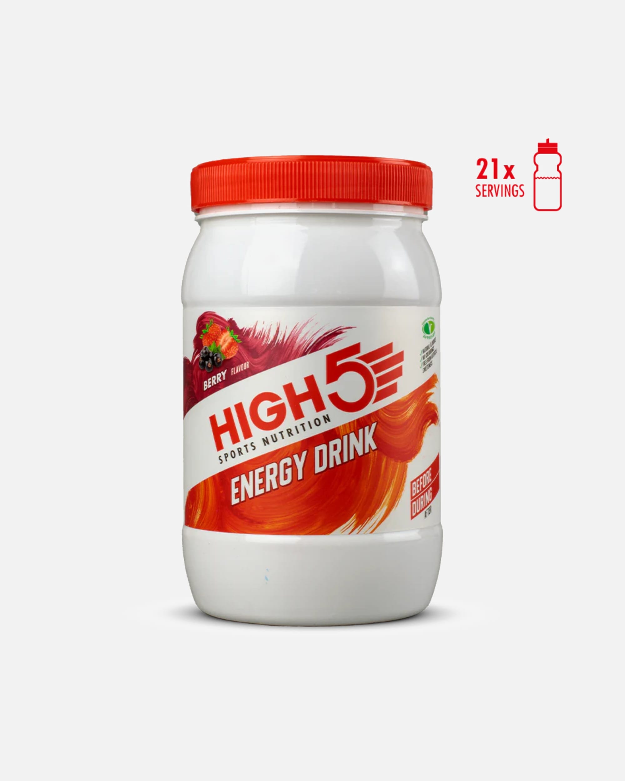 Voedingssupplement voor UnisexHIGH5Default Brand LineEnergy DrinkBerry