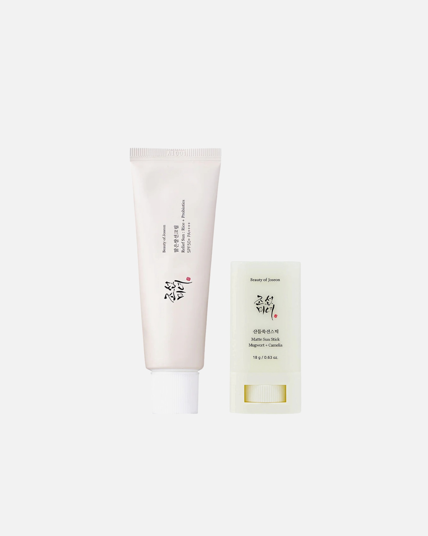 Zonverzorgingsset voor UnisexBeauty of JoseonAll Day Sun Duo Sunscreen Set1 stuk