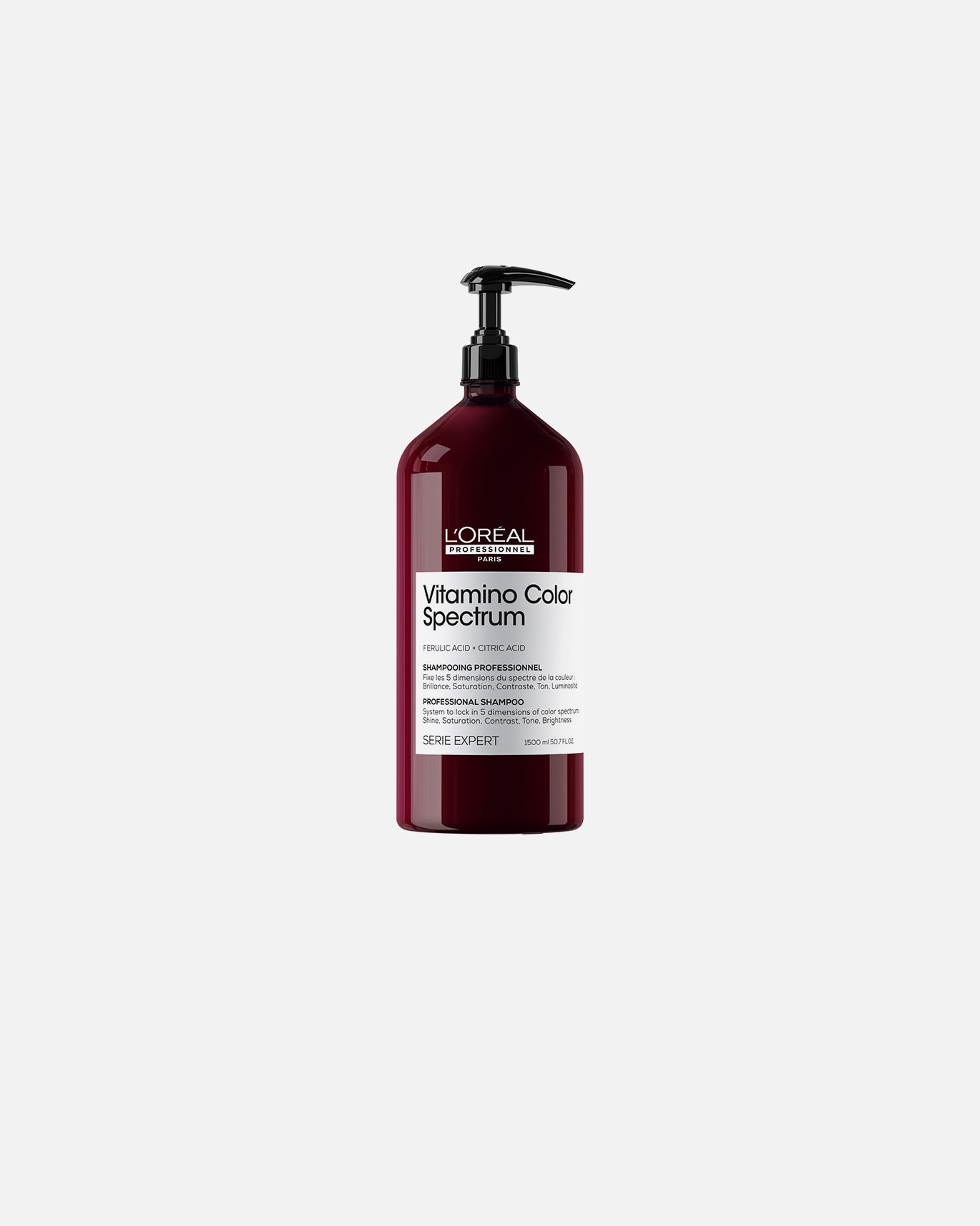 Haarshampoo voor UnisexVITAMINO COLOR SPECTRUM sulfaatvrije shampoo voor gekleurd haar, houdt de kleur vast1500 ml