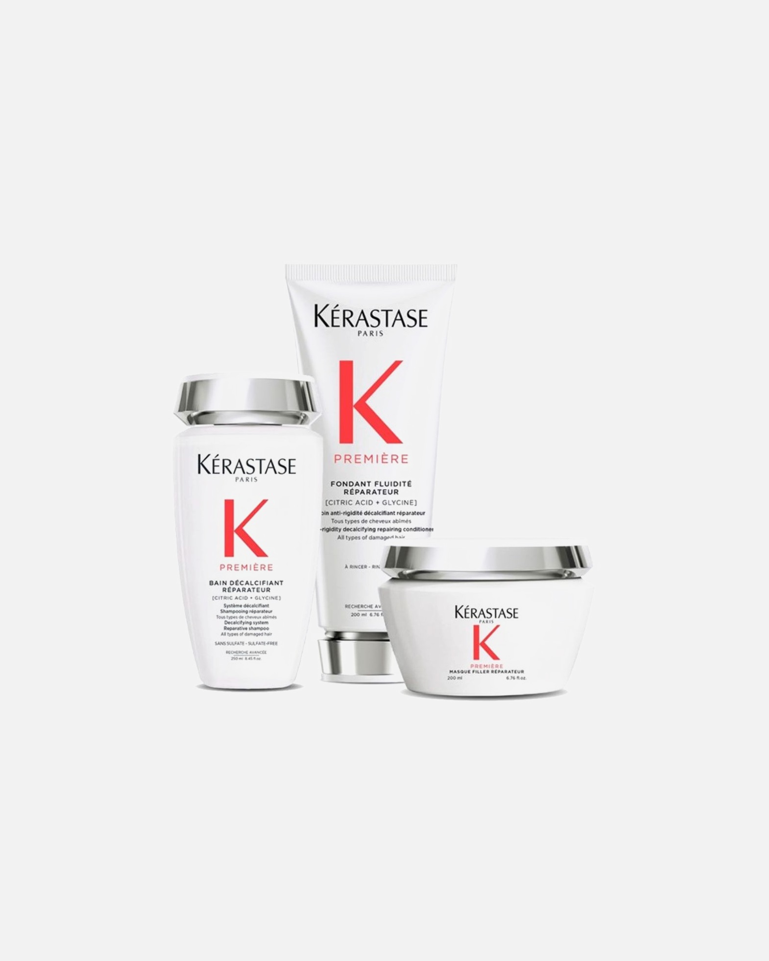 Haarverzorgingsset voor KérastasePremiere Set Masque (Shampoo / Conditioner/ Masque)1 stuk