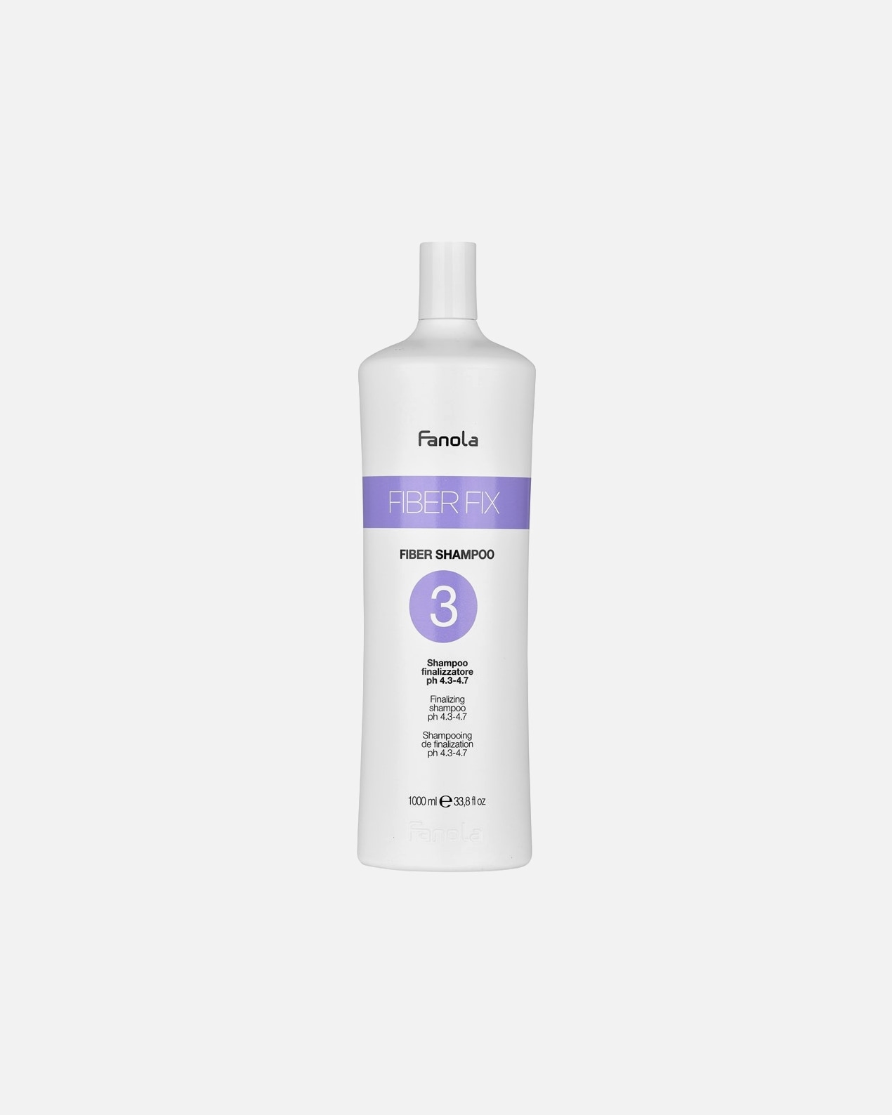 Haarshampoo voor FanolaFiber Fix 3 Vezelshampoo1.000 ml