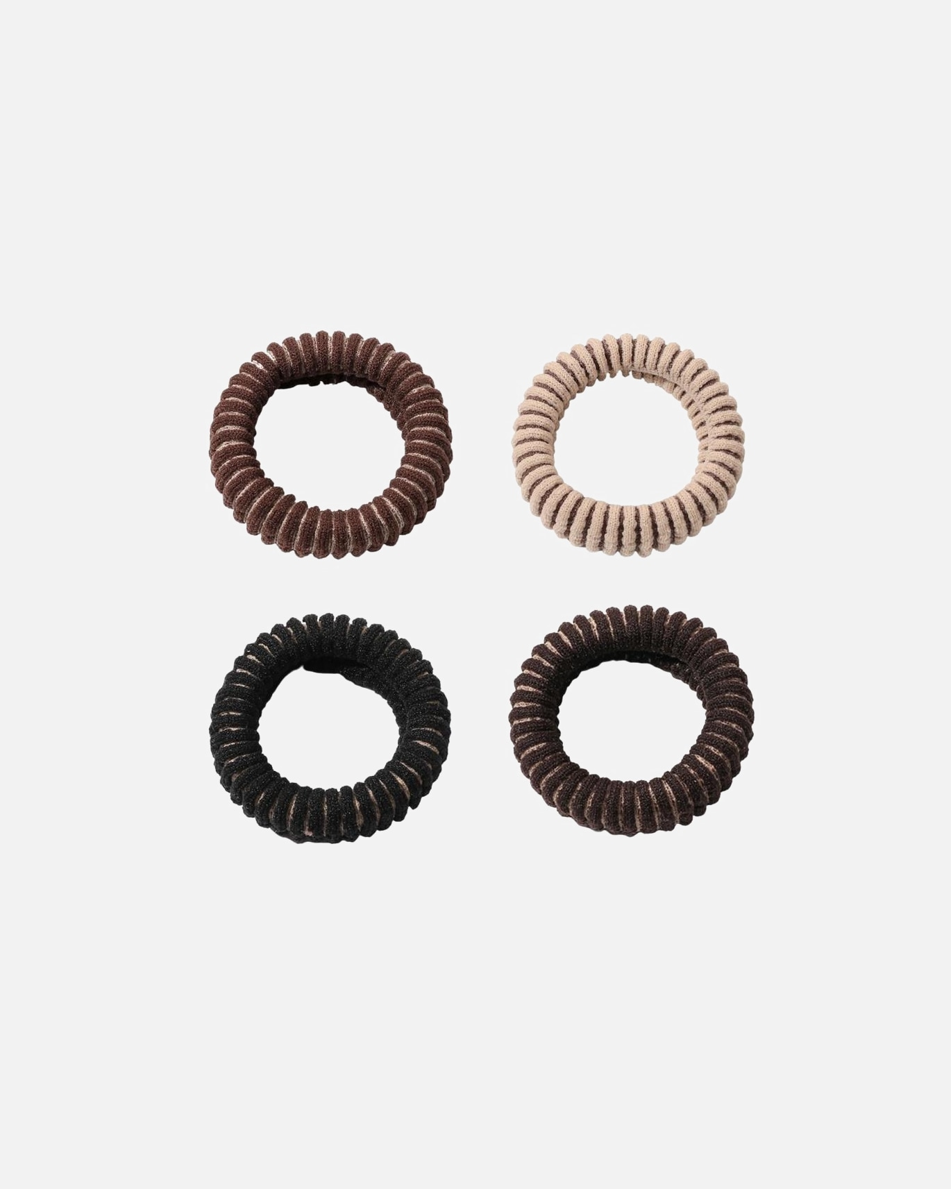 Haarelastiekje voor SOHOParisa Hair TieZwart / bruin / beige