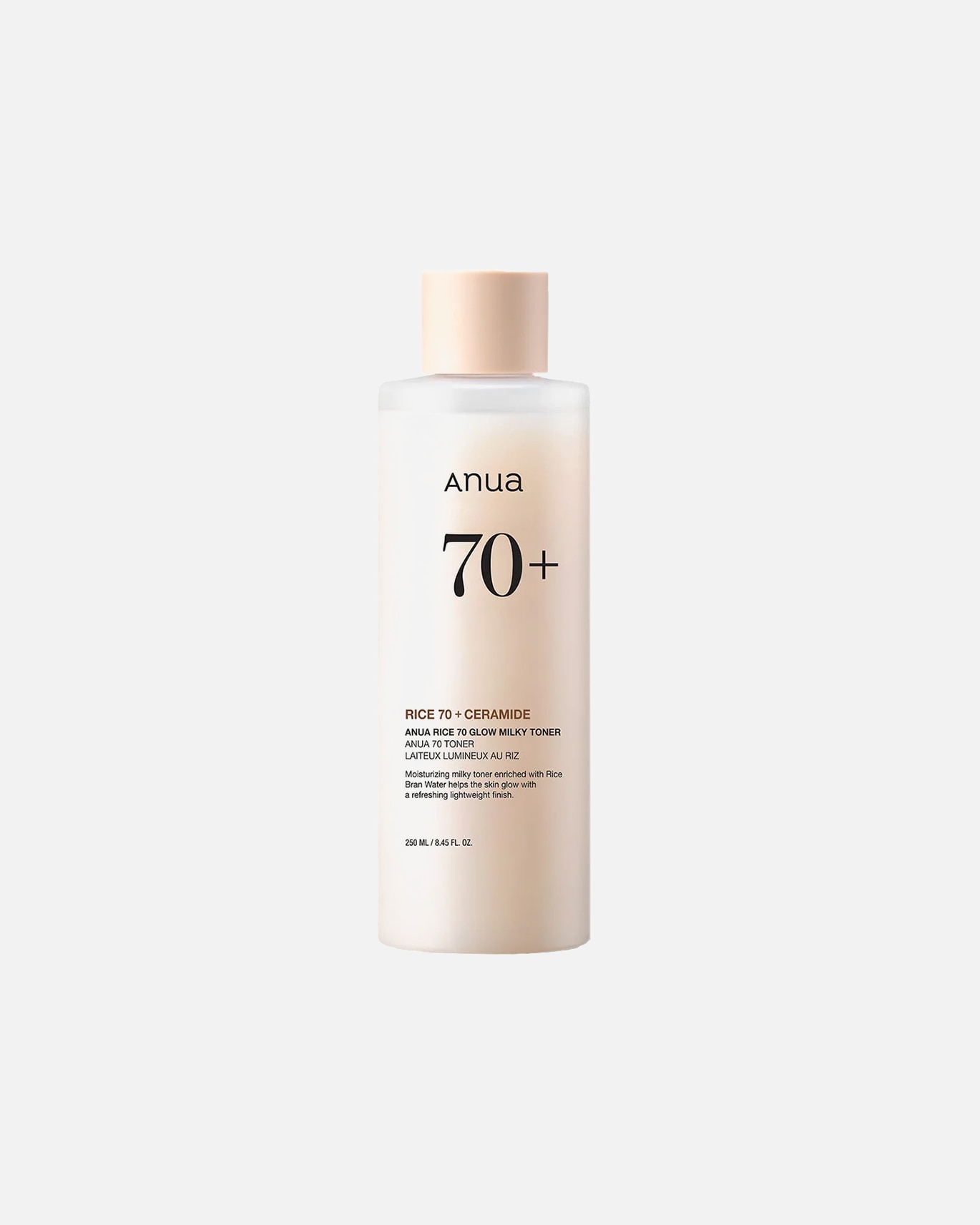 Toner voor UnisexAnuaRice 70 Glow Milky Toner250 ml