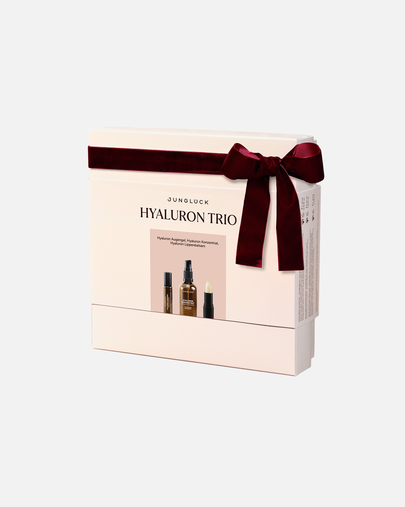 Gezichtsverzorgingsset voor JunglückJUNGLÜCK IN A BOX - HYALURON TRIO60 ml