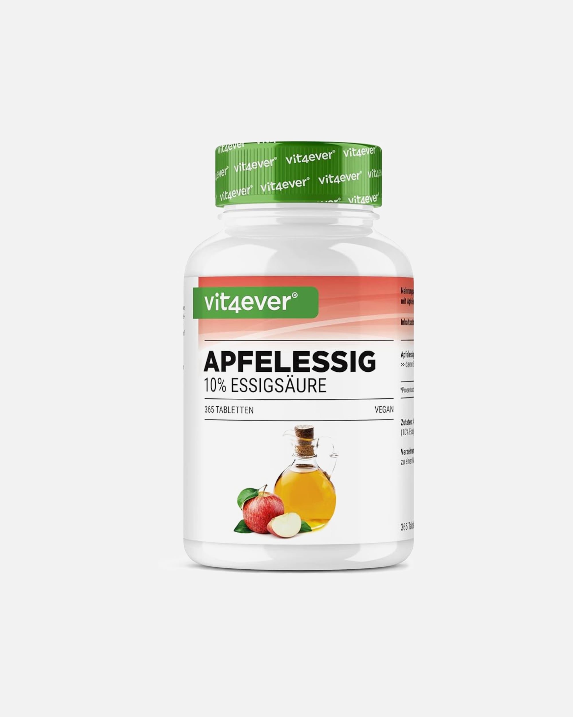 Voedingssupplement voor UnisexVit4everDefault Brand LineAppelazijn Tabletten365 tabletten