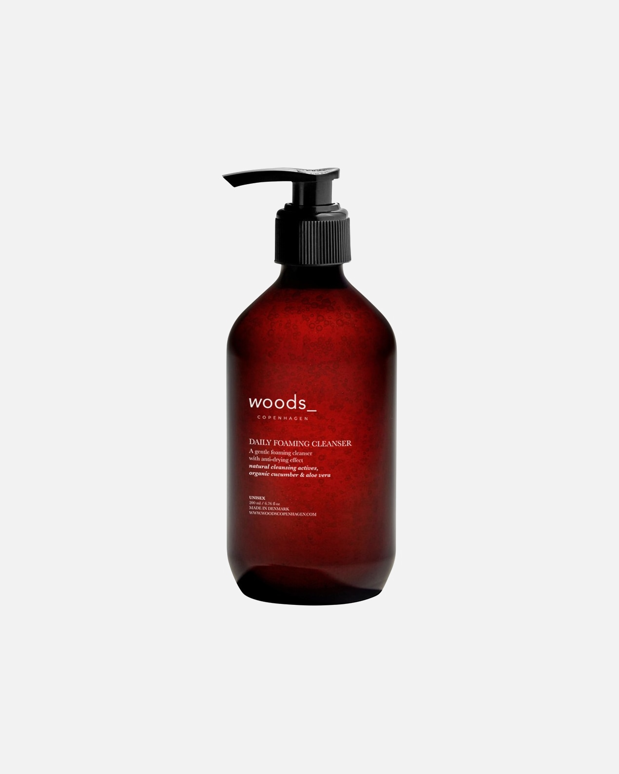 Gezichtsreinigingsschuim voor UnisexWoods CopenhagenDefault Brand LineDaily Foaming Cleanser200 ml