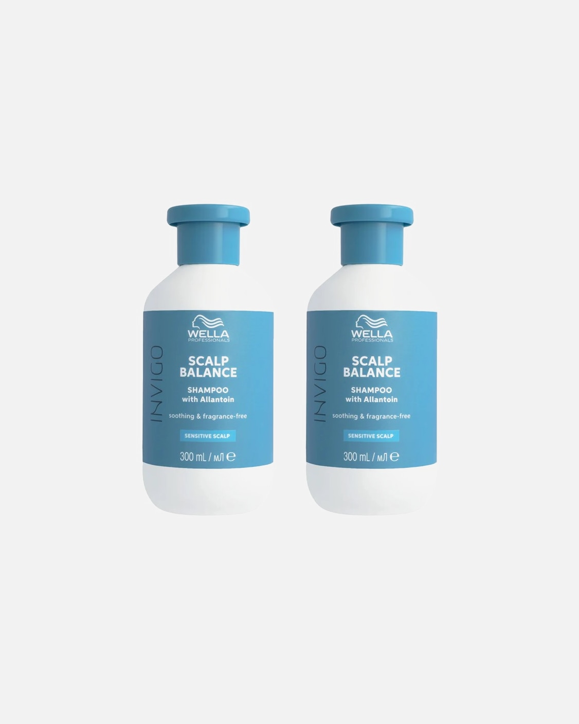 Haarshampoo voor Wella ProfessionalsINVIGO Balance Scalp Shampoo Sensitive Scalp 2-delige set1 stuk