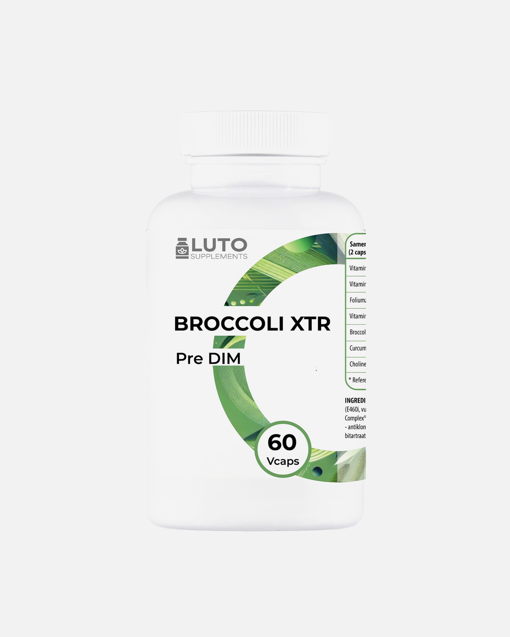 Voedingssupplementen met hormonen voor UnisexLUTO SUPPLEMENTSDefault Brand LineBroccoli XTR Pre DIM60 capsules