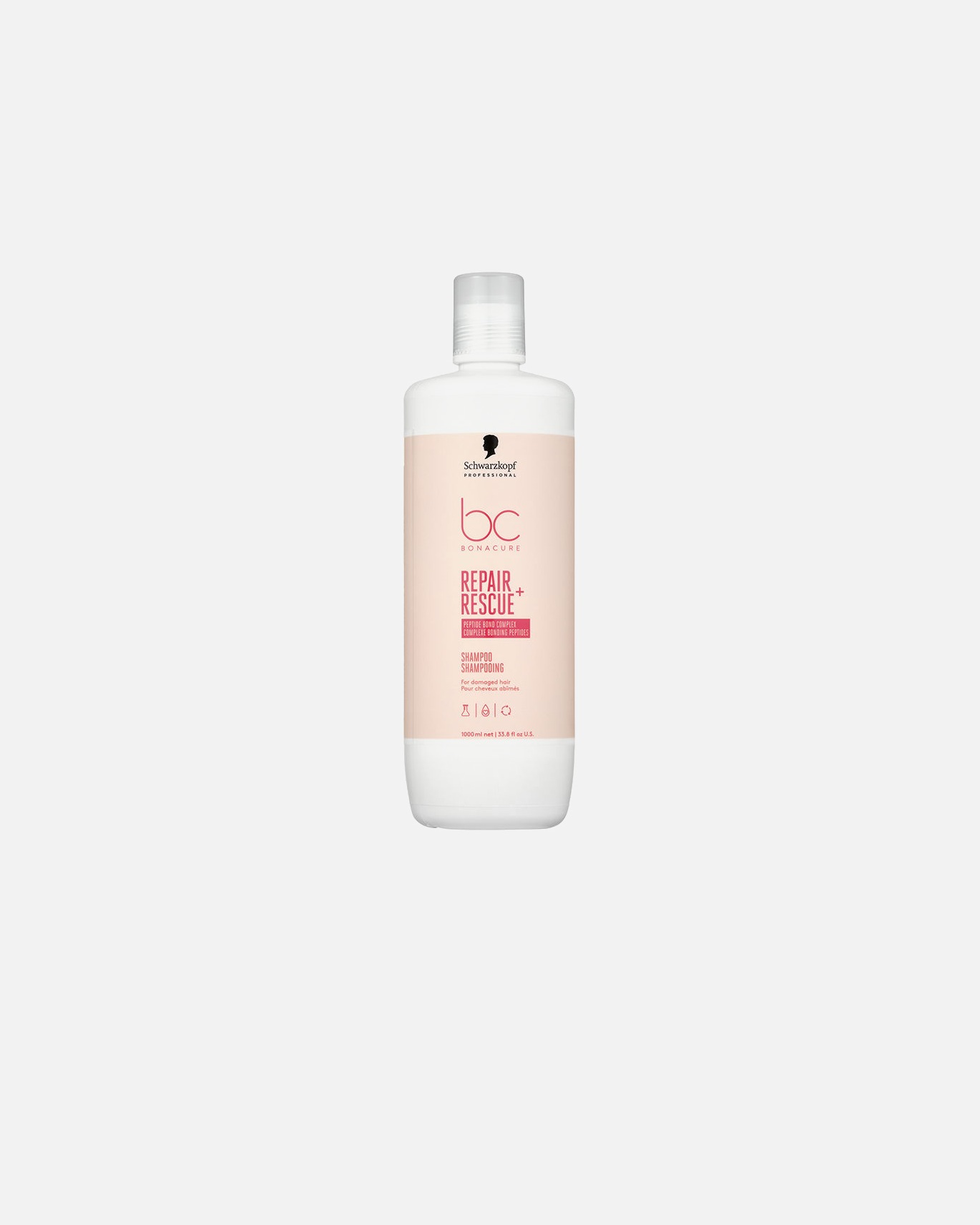 Haarshampoo voor UnisexSchwarzkopf ProfessionalBonacure Repair Rescue Shampoo1000ml
