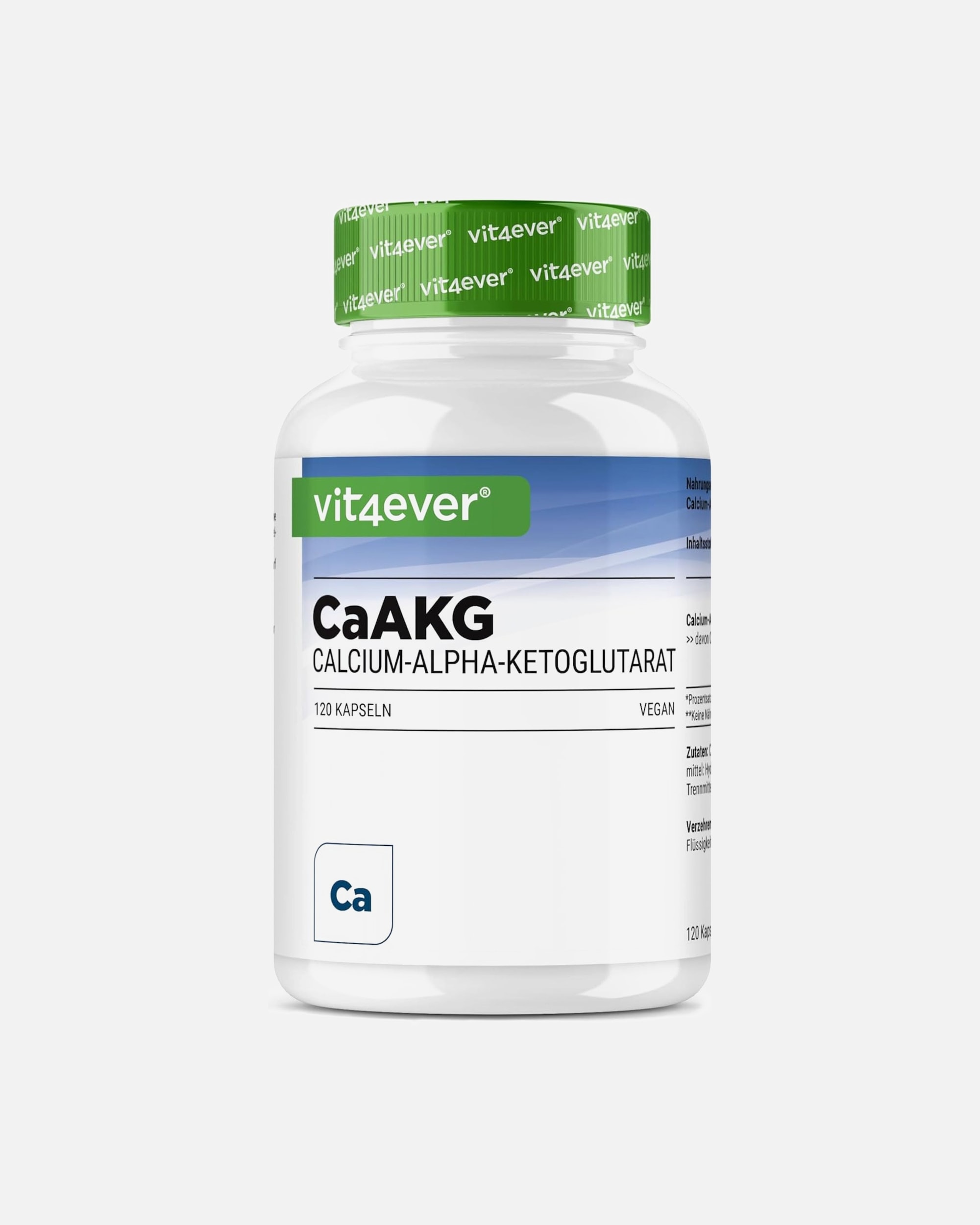 Voedingssupplement voor UnisexVit4everDefault Brand LineCalcium-alfa-ketoglutaraat120 capsules