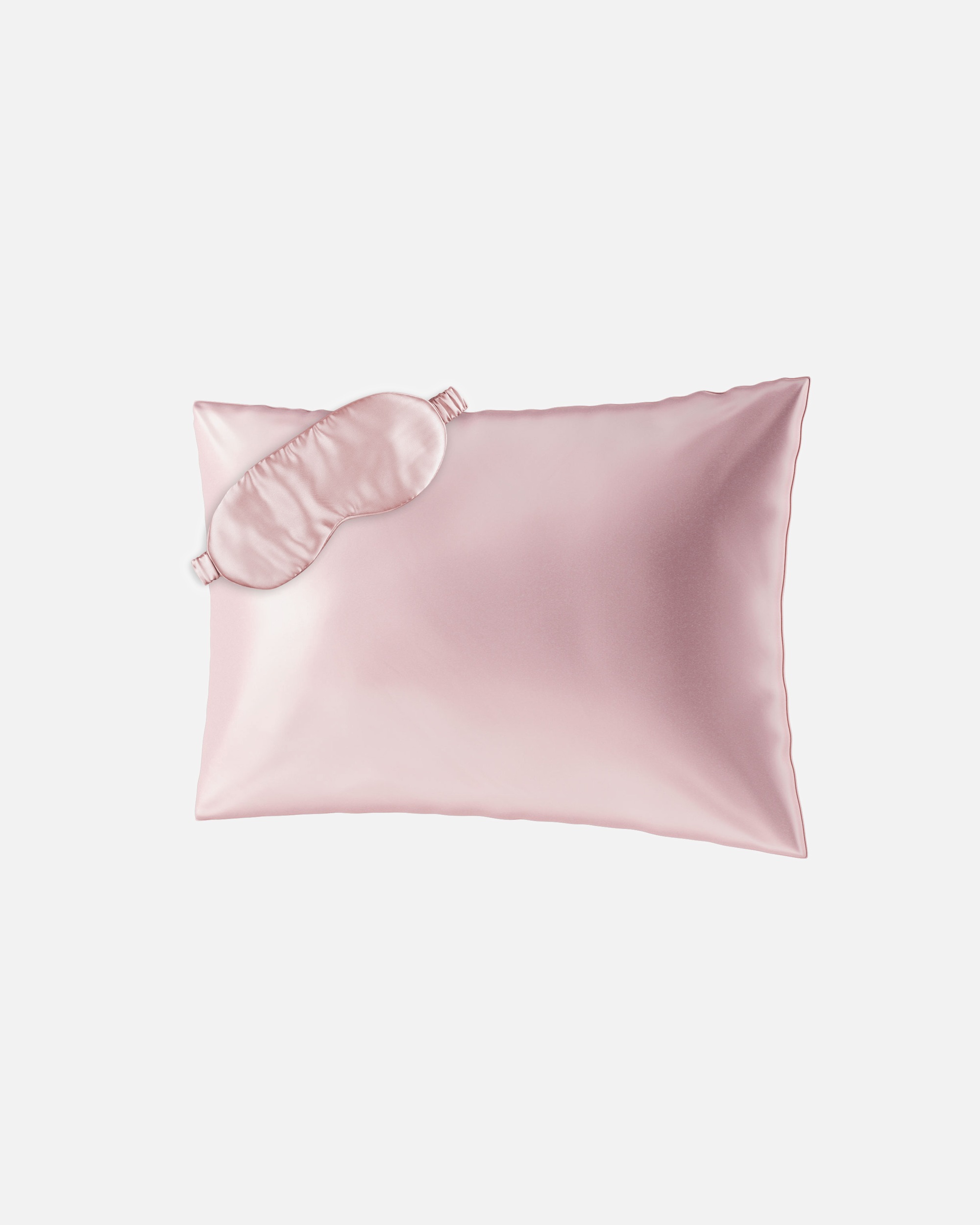 voor AiloriaBEAUTY SLEEP SET (50X70) Zijden kussensloop en slaapmaskerroze