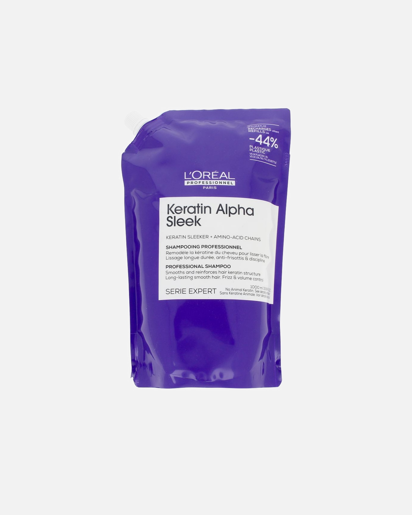 Haarshampoo voor UnisexL´Oréal ProfessionnelNavulling KERATIN ALPHA SLEEK shampoo1000 ml