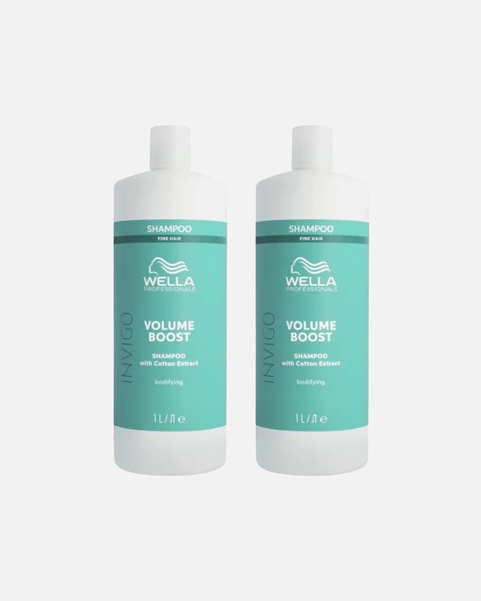 Haarshampoo voor Wella ProfessionalsINVIGO Volume Boost Shampoo XL 2-delige set1 stuk