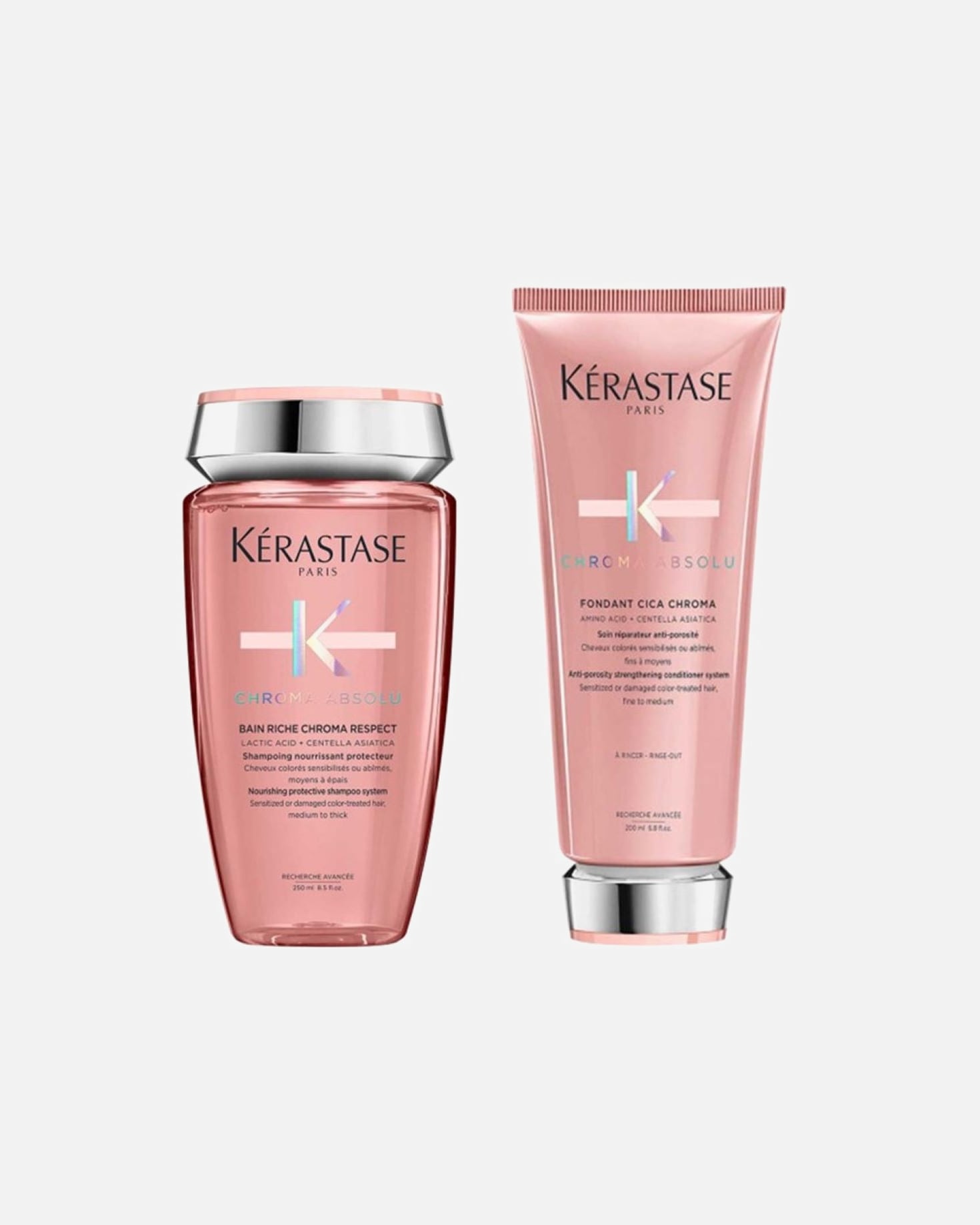 Haarverzorgingsset voor KérastaseChroma Absolu Duo RICHE (Bain Riche/ Conditioner)1 stuk