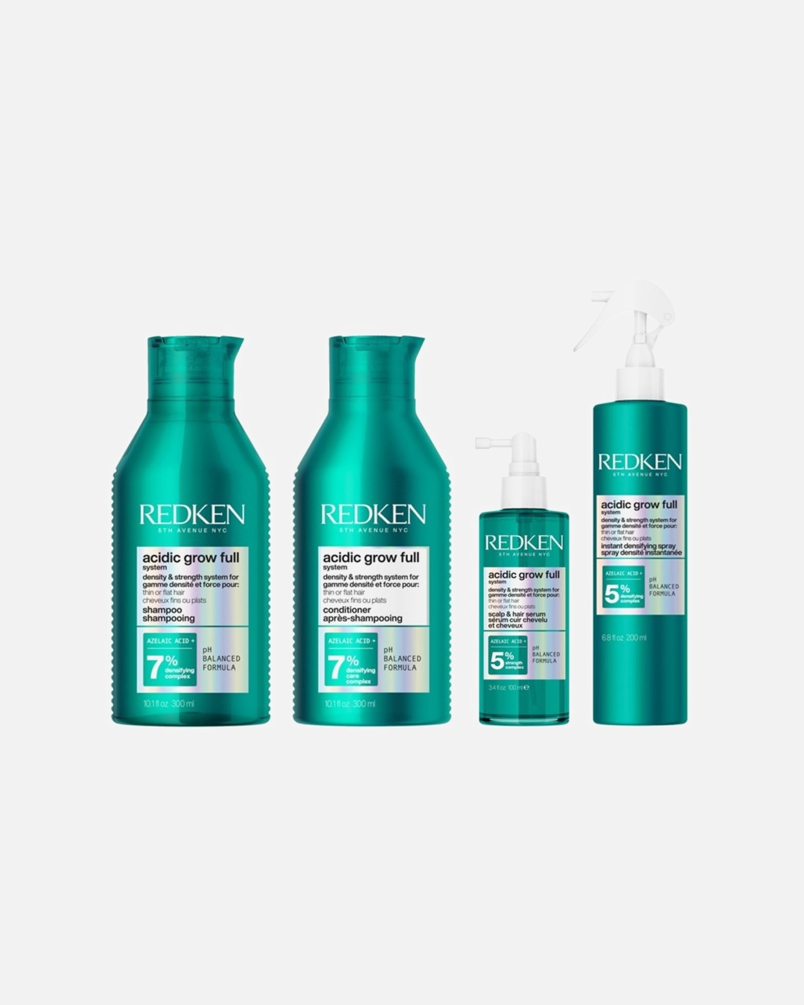 Haarverzorgingsset voor RedkenAcidic Grow Full Bundle 4-delige set1 stuk