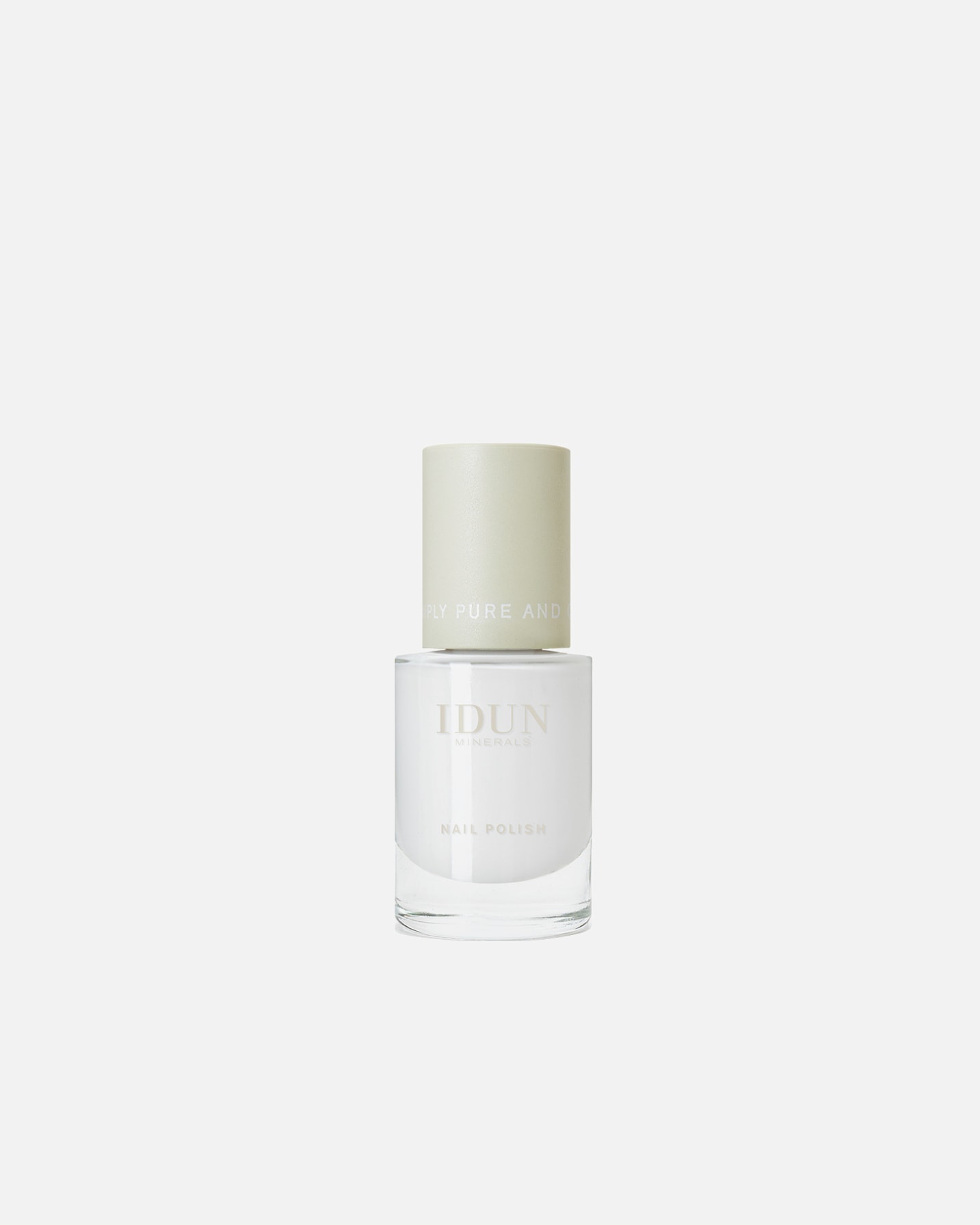 Nagellak voor UnisexIDUN MineralsCLASSIC WHITE
