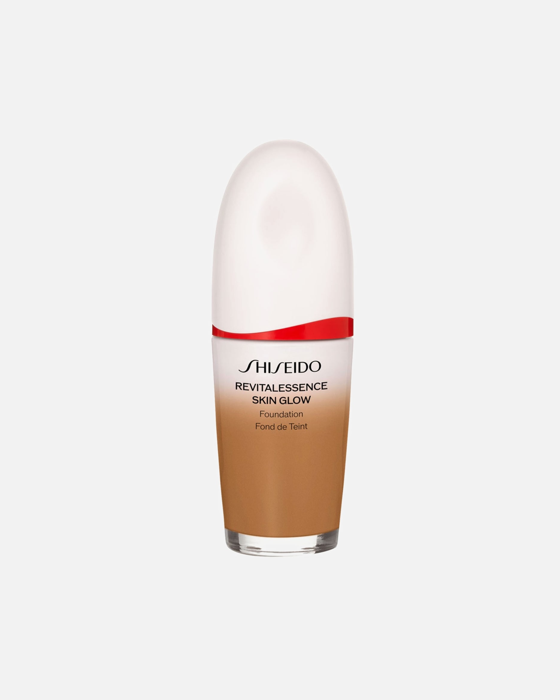 Foundation voor ShiseidoPurenessRevitalessence Skin Glow Foundation SPF30420 Bronze