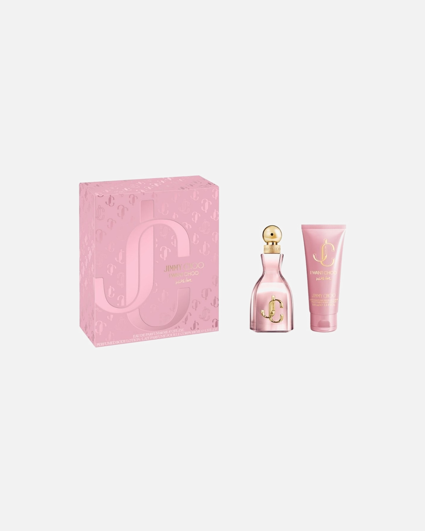 Geurset voor Jimmy ChooI Want ChooWith Love Eau de Parfum 100 ml Set1 stuk