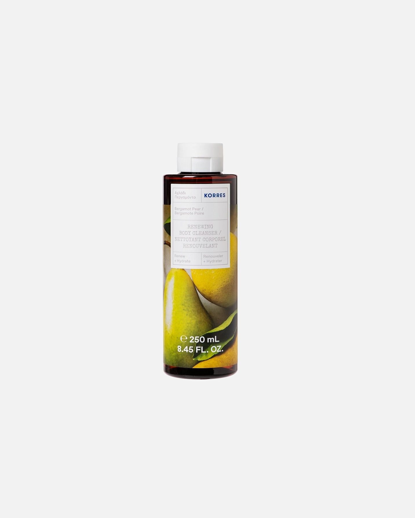 Body gel voor UnisexKORRESBergamot Pear Renewing Body Cleanser250 ml
