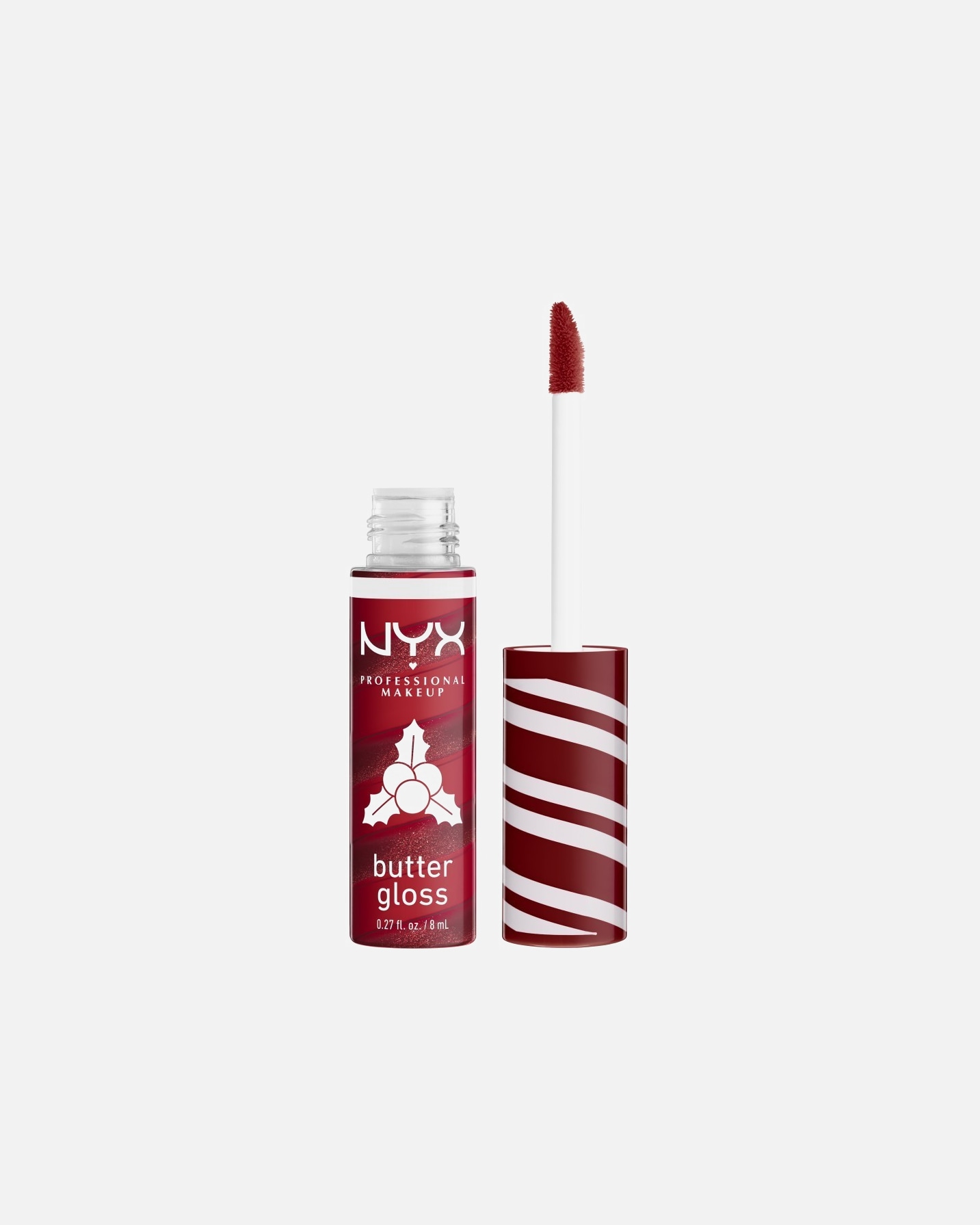 Lipgloss voor UnisexNYX Professional MakeupHoliday CollectionButter Gloss SwirlPeppermint Swirl
