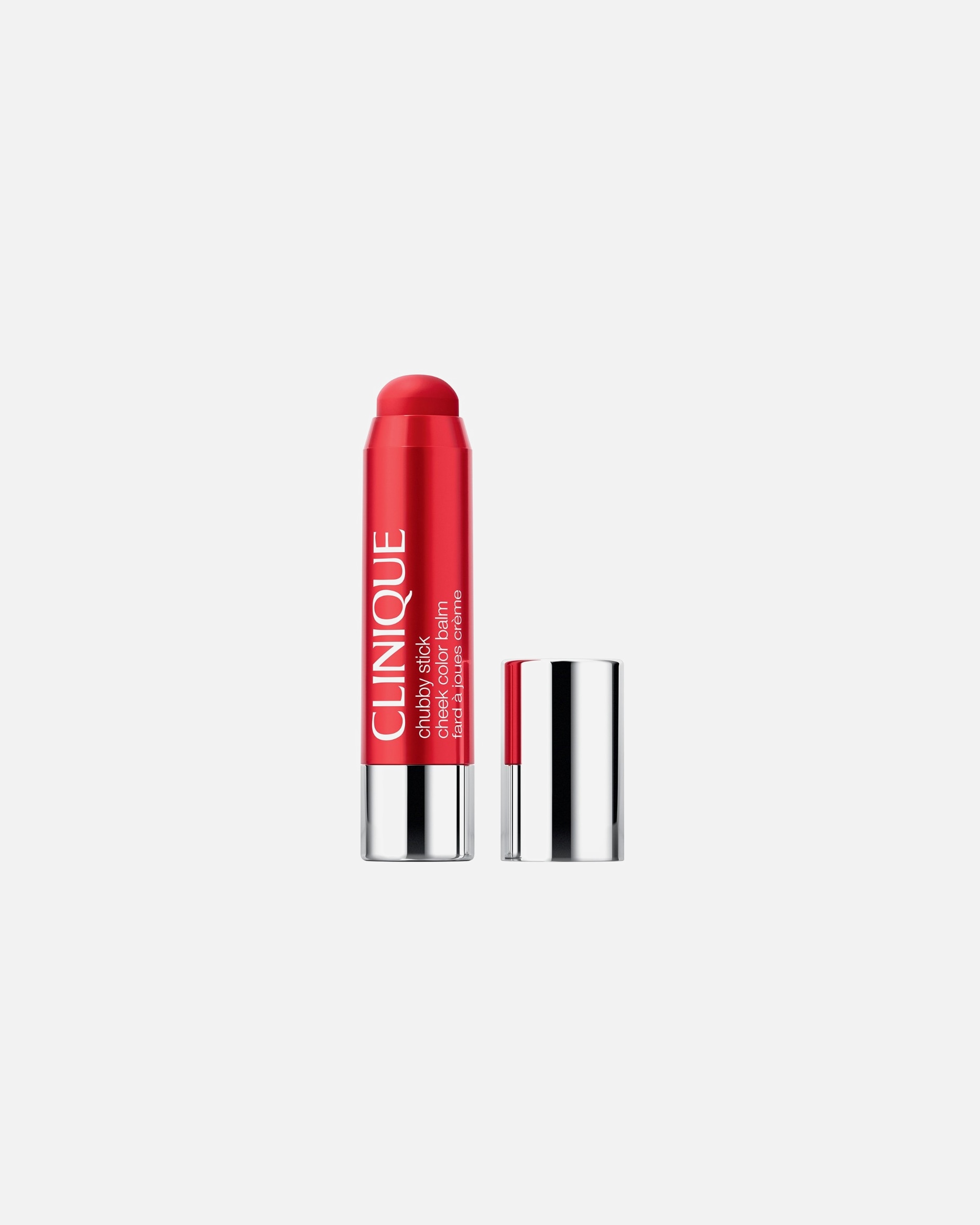 Blush voor UnisexCliniqueChubby StickCheek Color Balm08 - RAMPE'D UP ROUGE