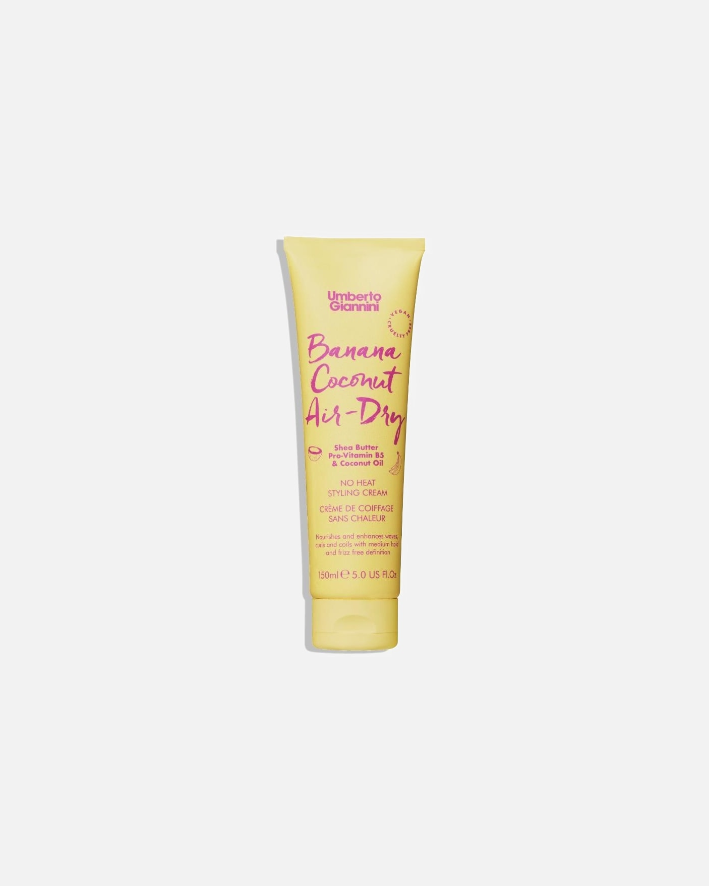 Haarcrème voor UnisexUmberto GianniniBanana Coconut Air-Dry Cream 150ml150 ml
