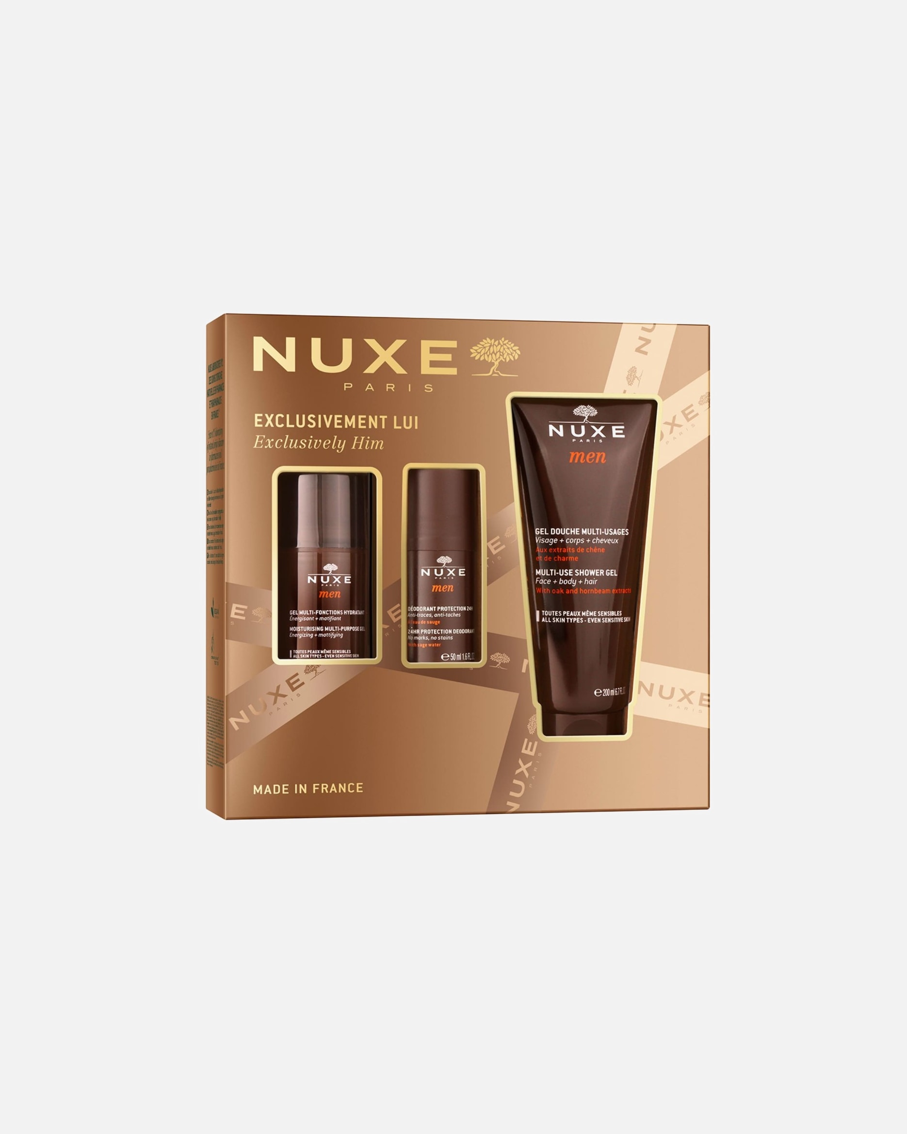 Lichaamsverzorgingsset voor UnisexNUXEKerstgeschenkset Exclusief voor Hem1 stuk