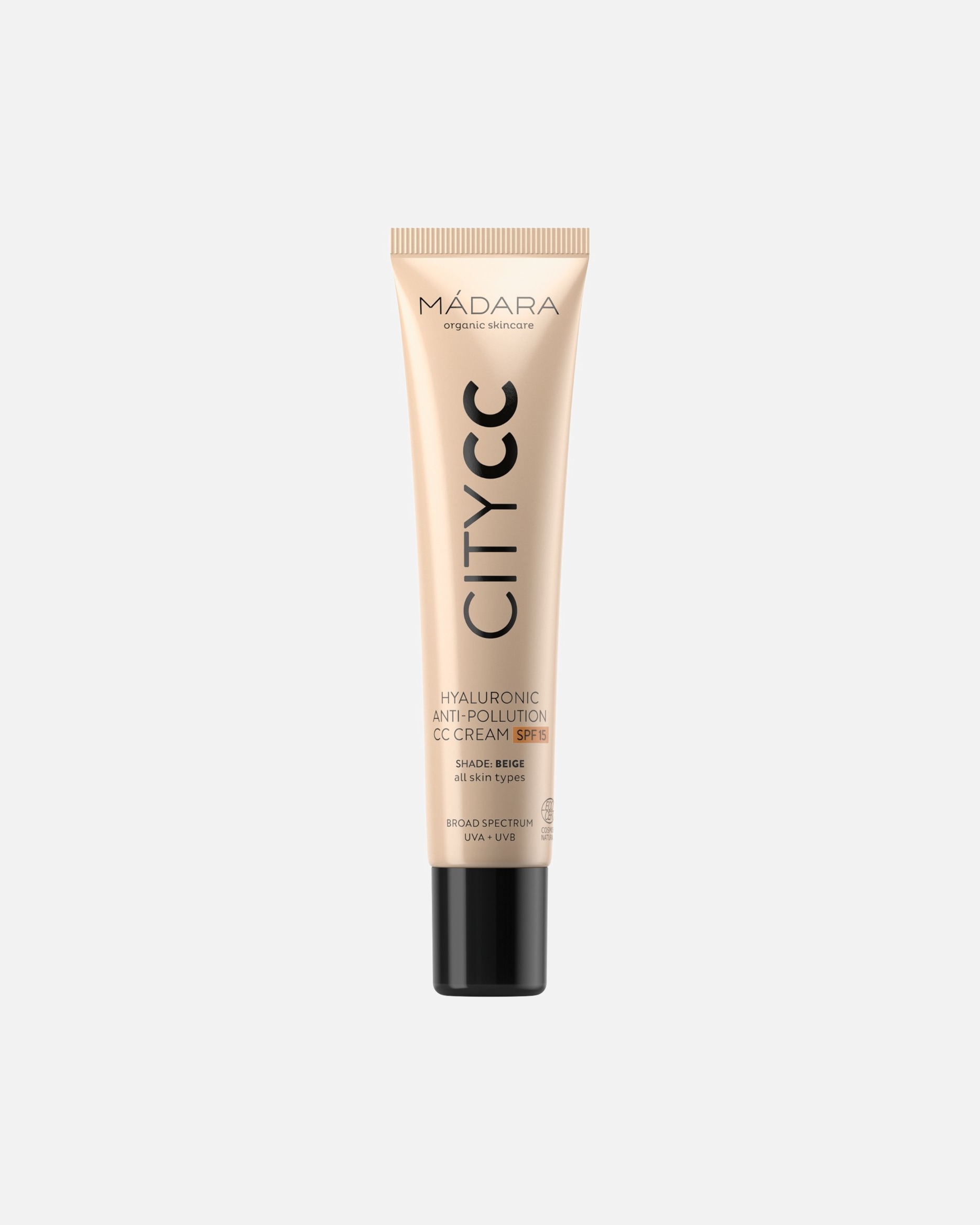CC Cream voor UnisexMÁDARACity CCCITYCC Hyaluronic Anti-Pollution SPF15Beige