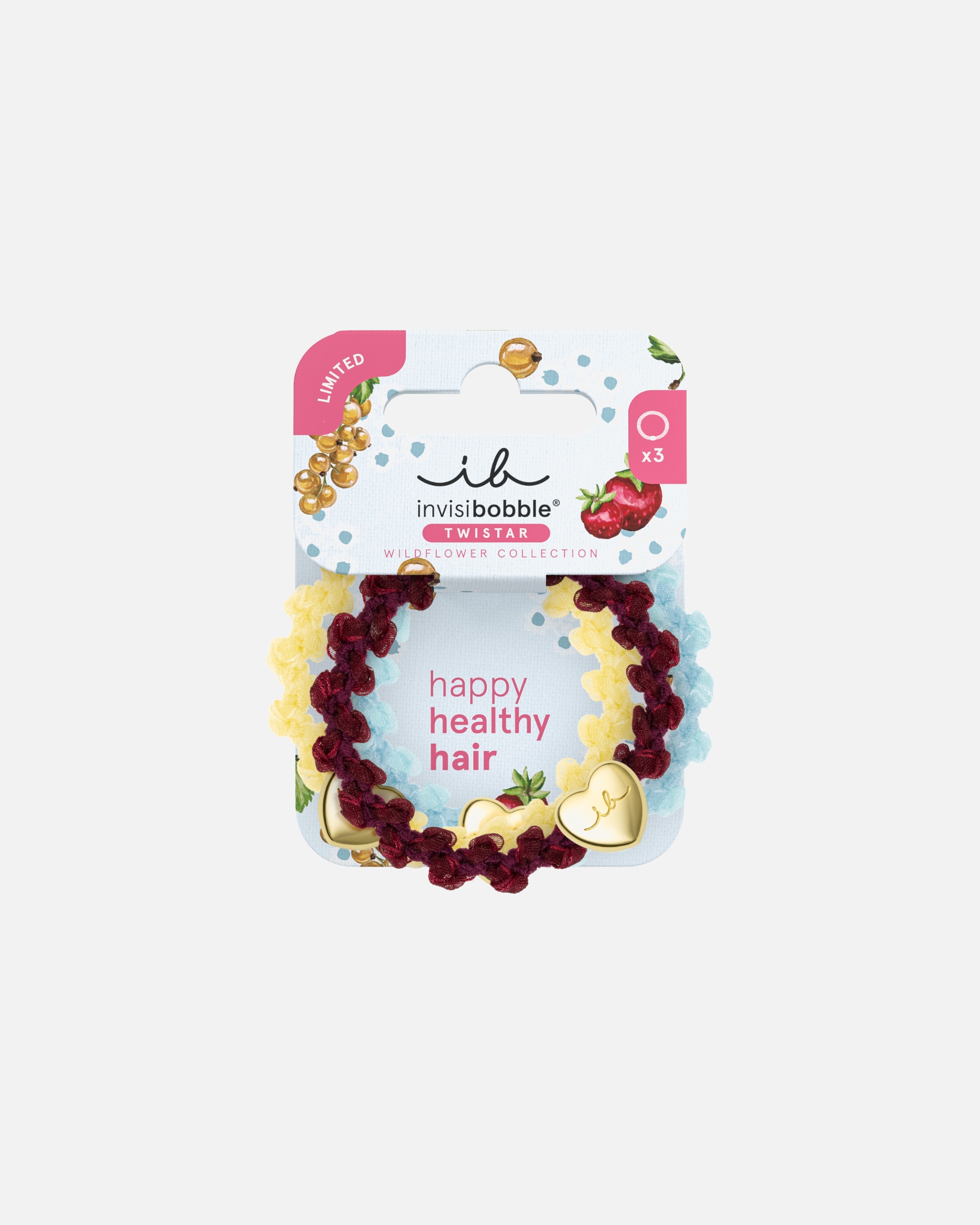 Haar-accessoire voor UnisexInvisibobbleTWISTAR Cherry Twist1 stuk
