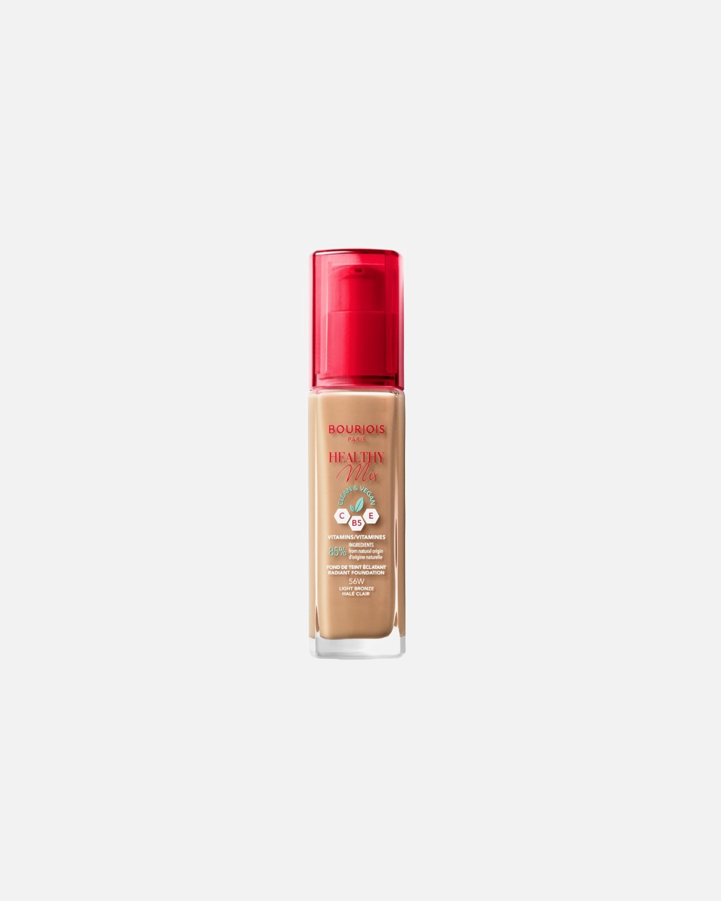 Foundation voor BourjoisHealthy Mix56 Light Bronze