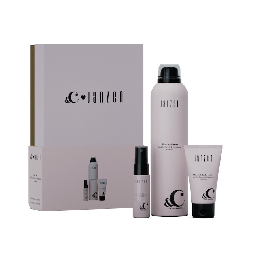 Janzen &C Vanilla, Peach & Happiness cadeauset