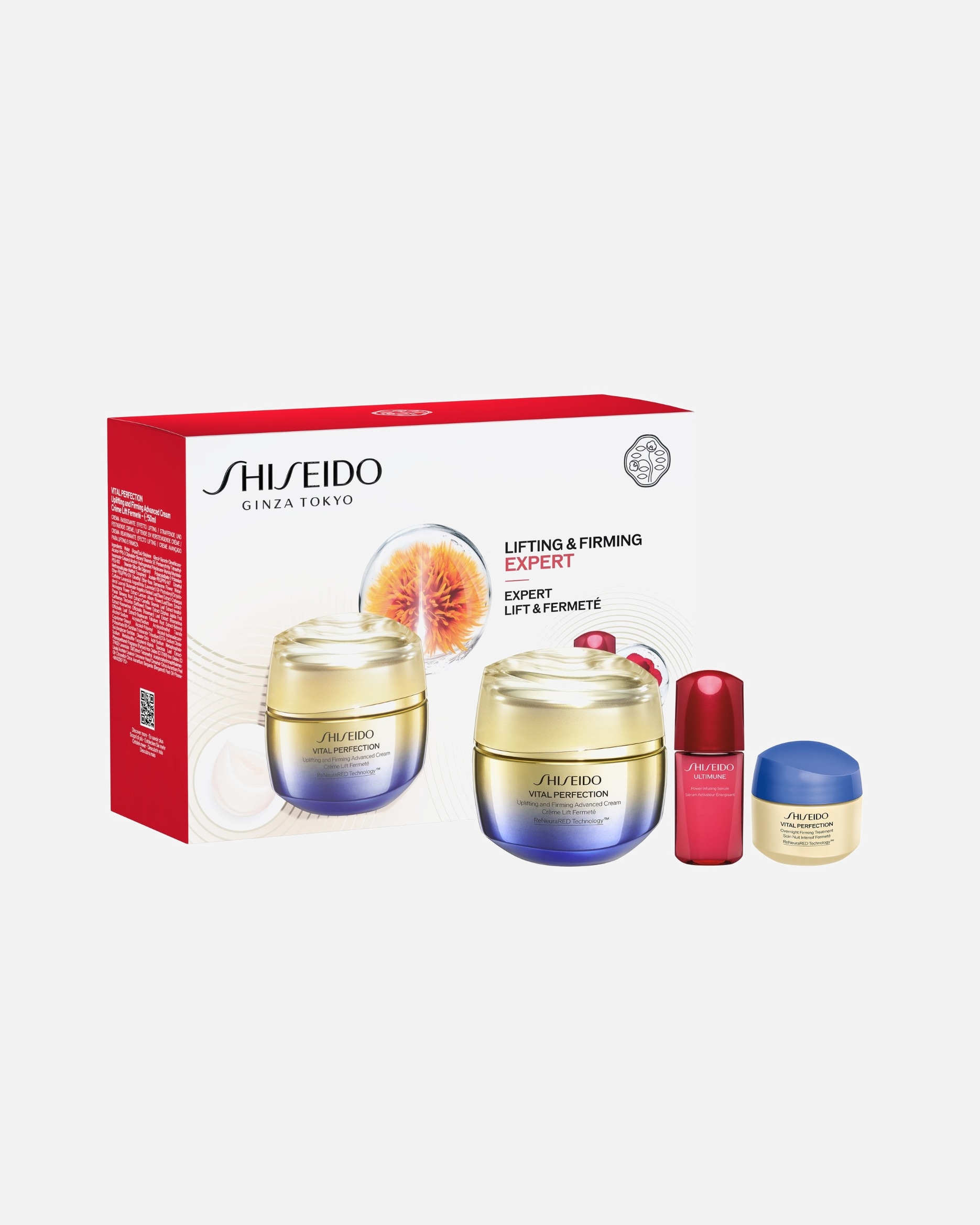 Gezichtsverzorgingsset voor ShiseidoVital PerfectionLifting & Firming Expert1 stuk