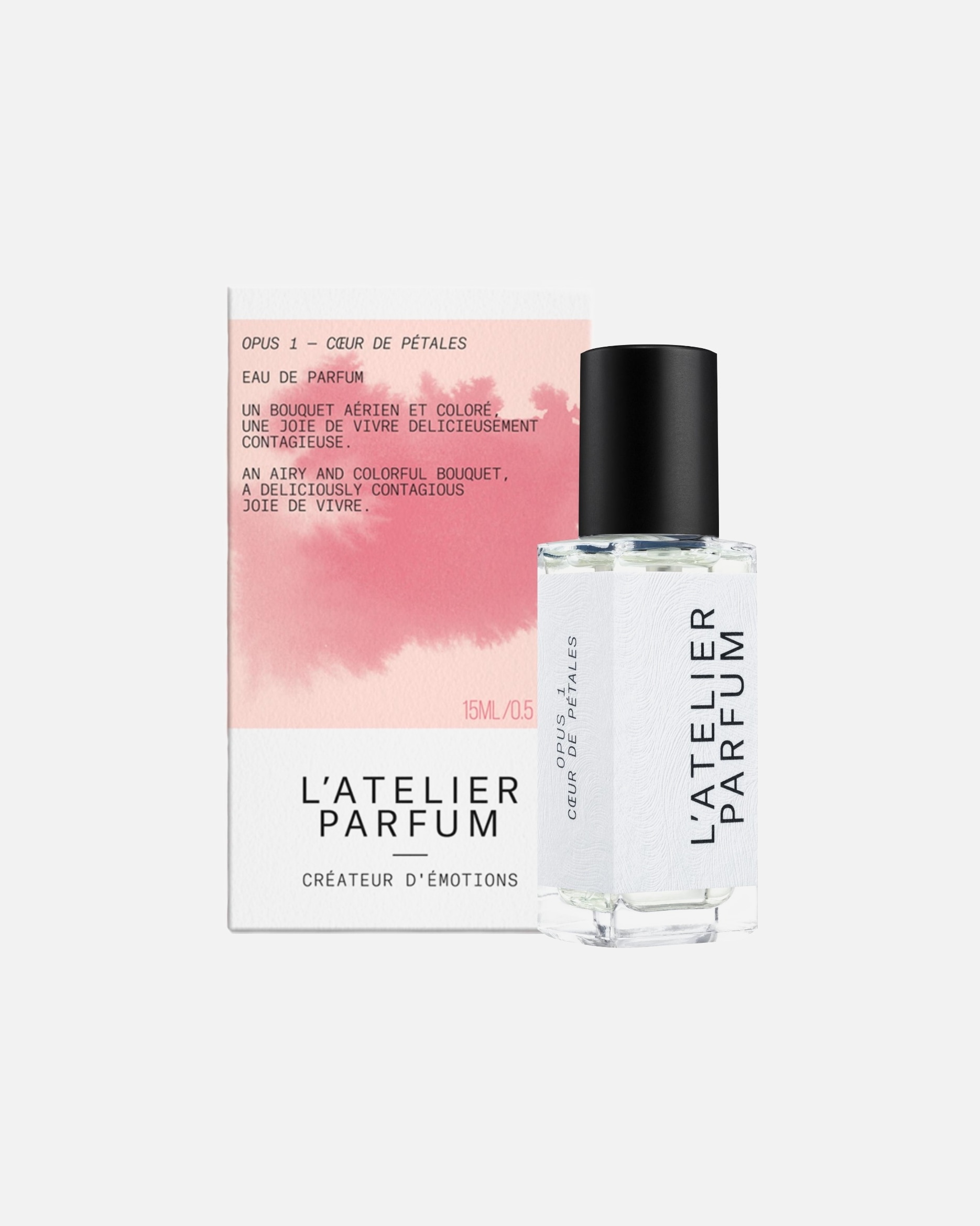Eau de parfum voor L`Atelier ParfumCoeur de Petales15 ml