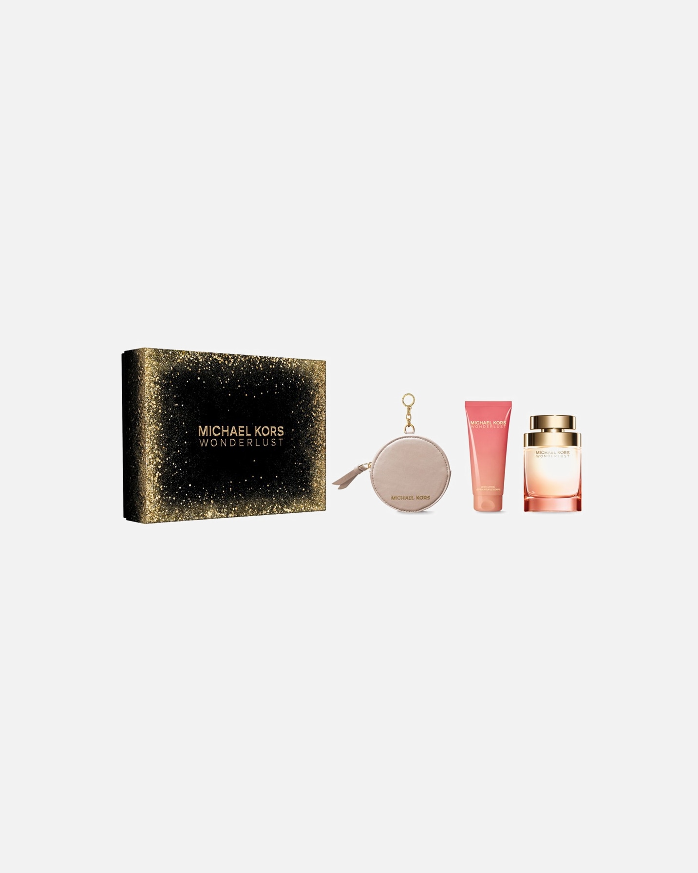 Geurset voor Michael KorsWonderlustMichael Kors Wonderlust Giftset Eau de Parfum 100ml + Bodylotion 100ml + Purse1 stuk