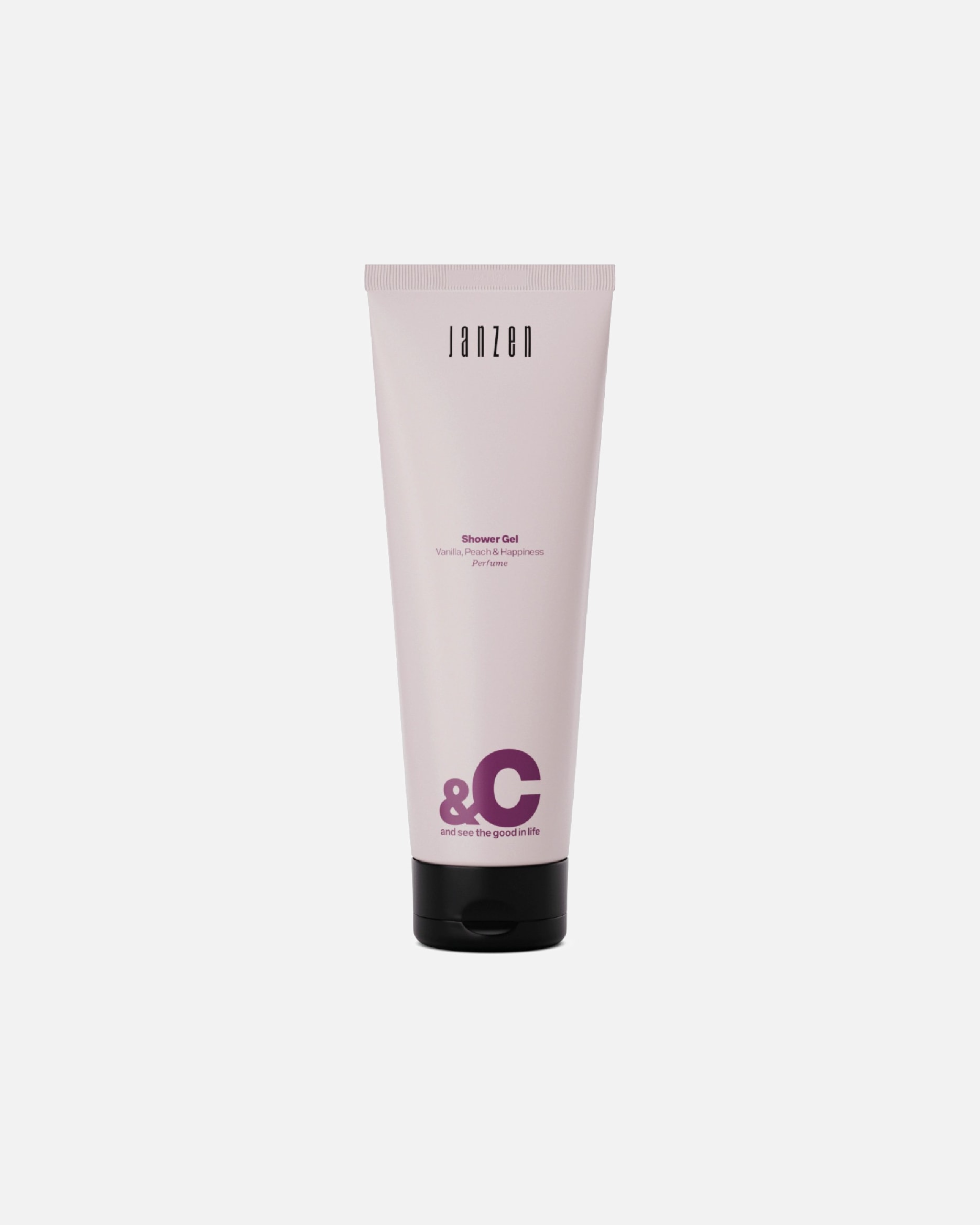 Douchegel voor UnisexJanzen&C Vanilla, Peach & Happiness250 ml