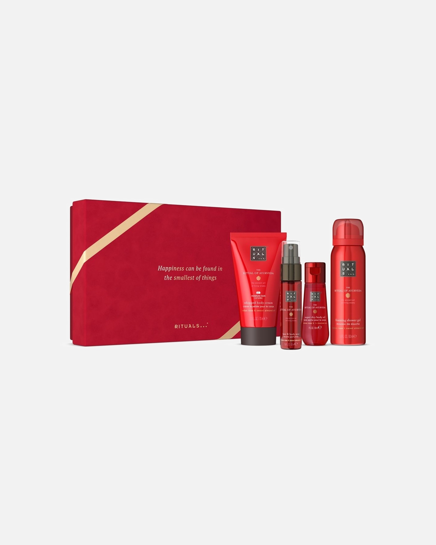 Lichaamsverzorgingsset voor RitualsThe Ritual of AyurvedaSmall1 stuk