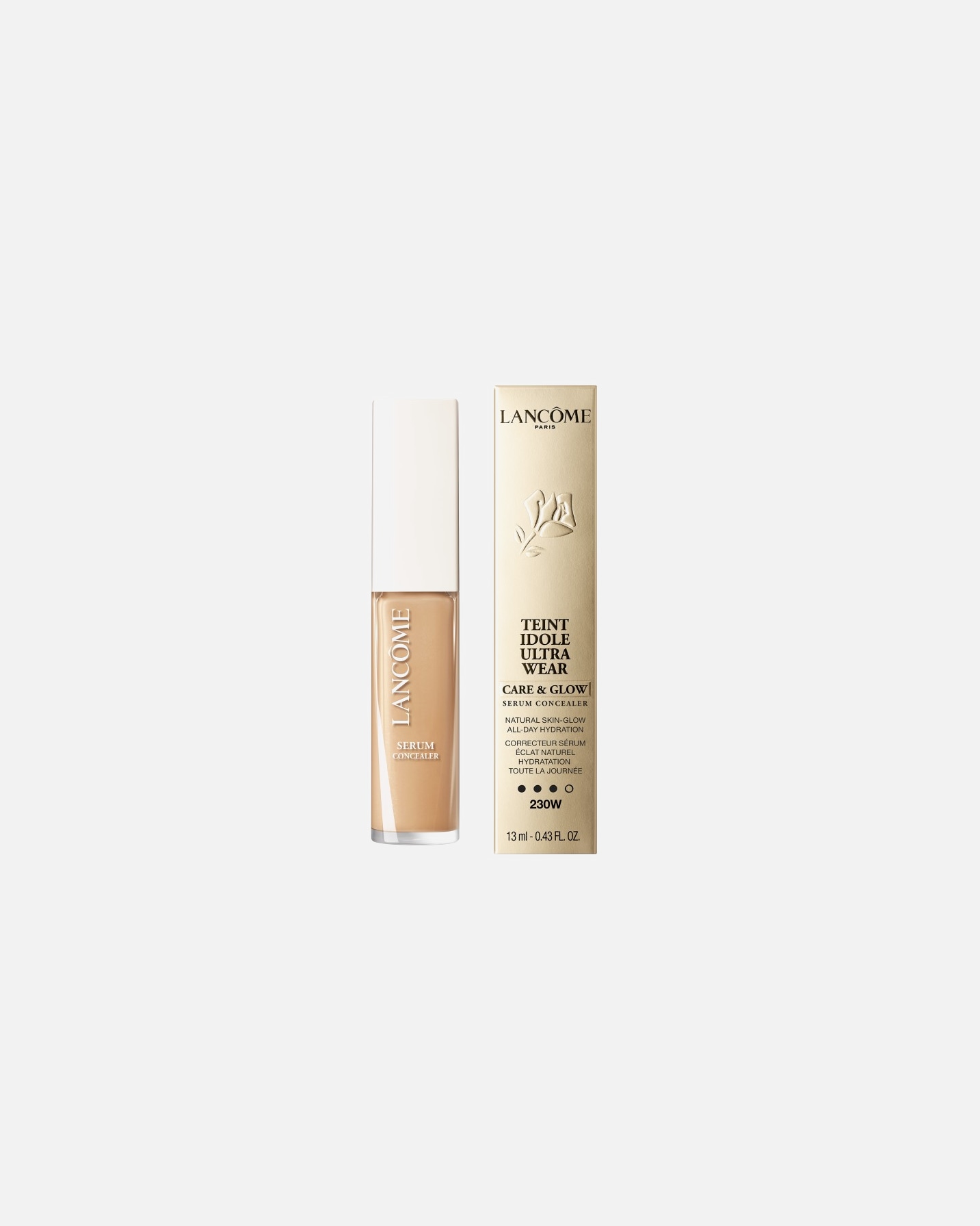 Concealer voor UnisexLancômeTeint Idole Ultra WearCare & Glow Serum Concealer230W