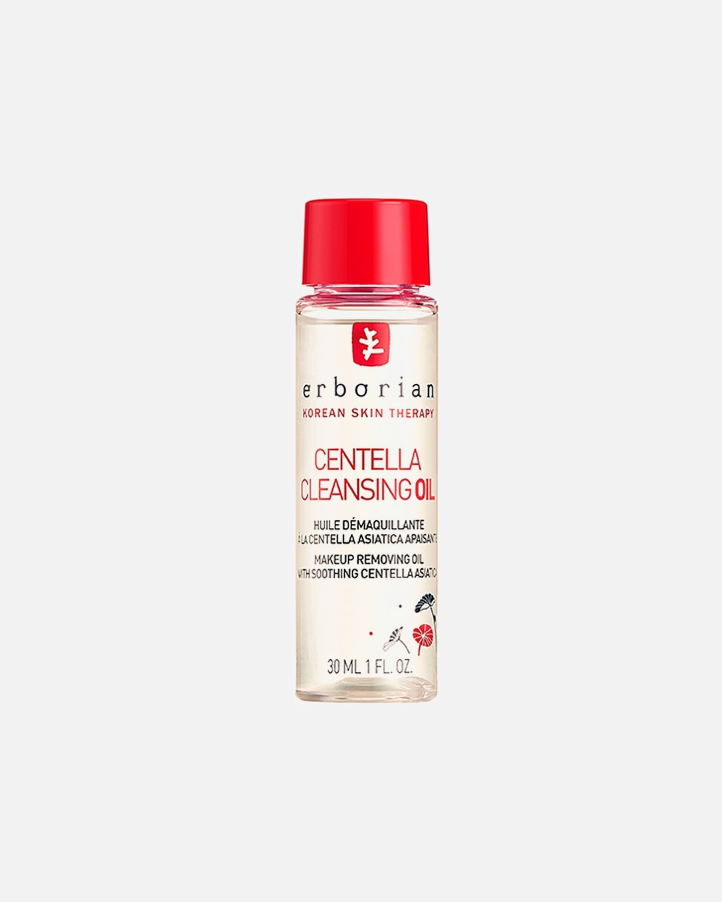 Gezichtsreinigingsolie voor UnisexERBORIANCentella Cleansing Oil30 ml