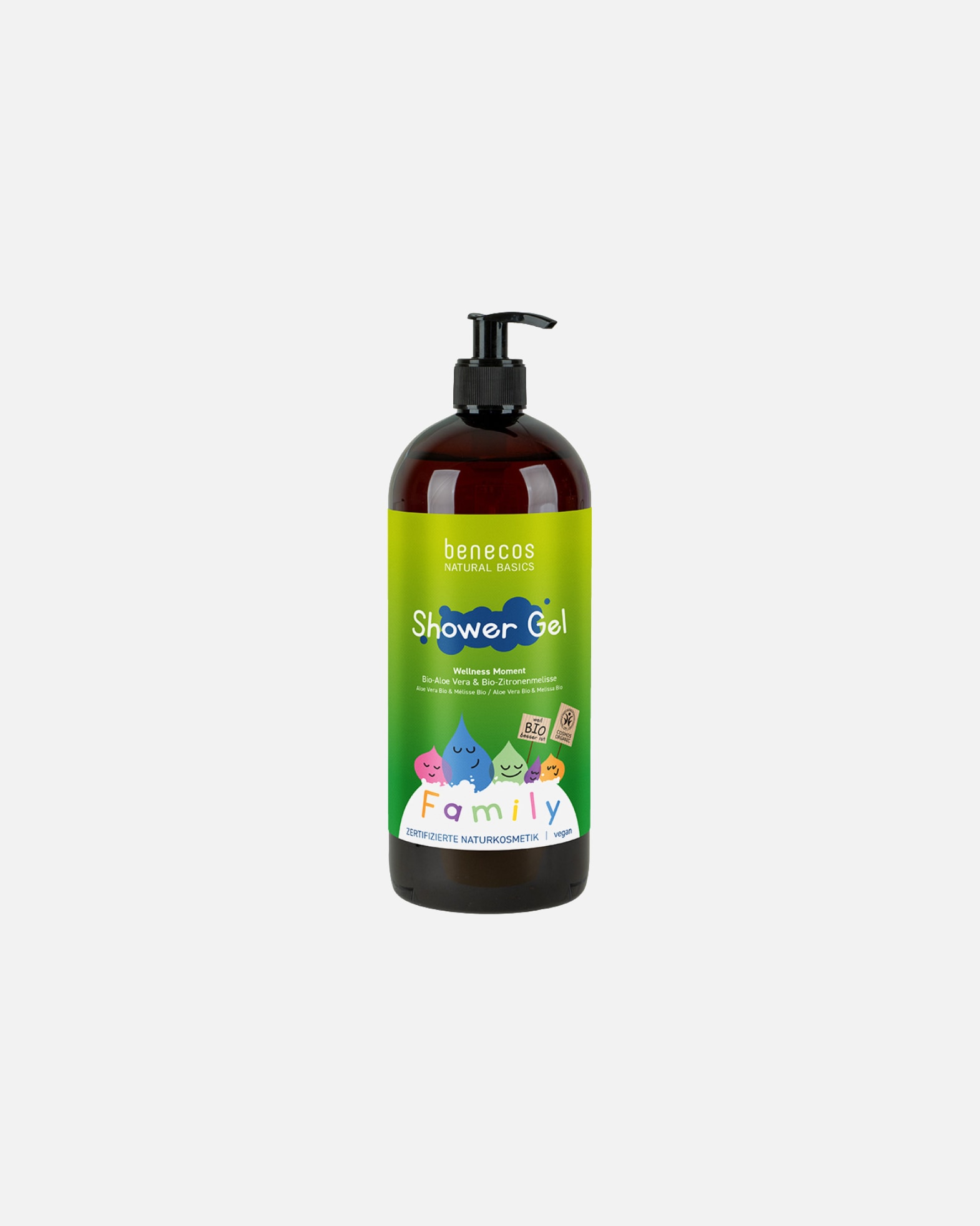 Douchegel voor UnisexbenecosShower Gel Family Size Wellness Moment950 ml