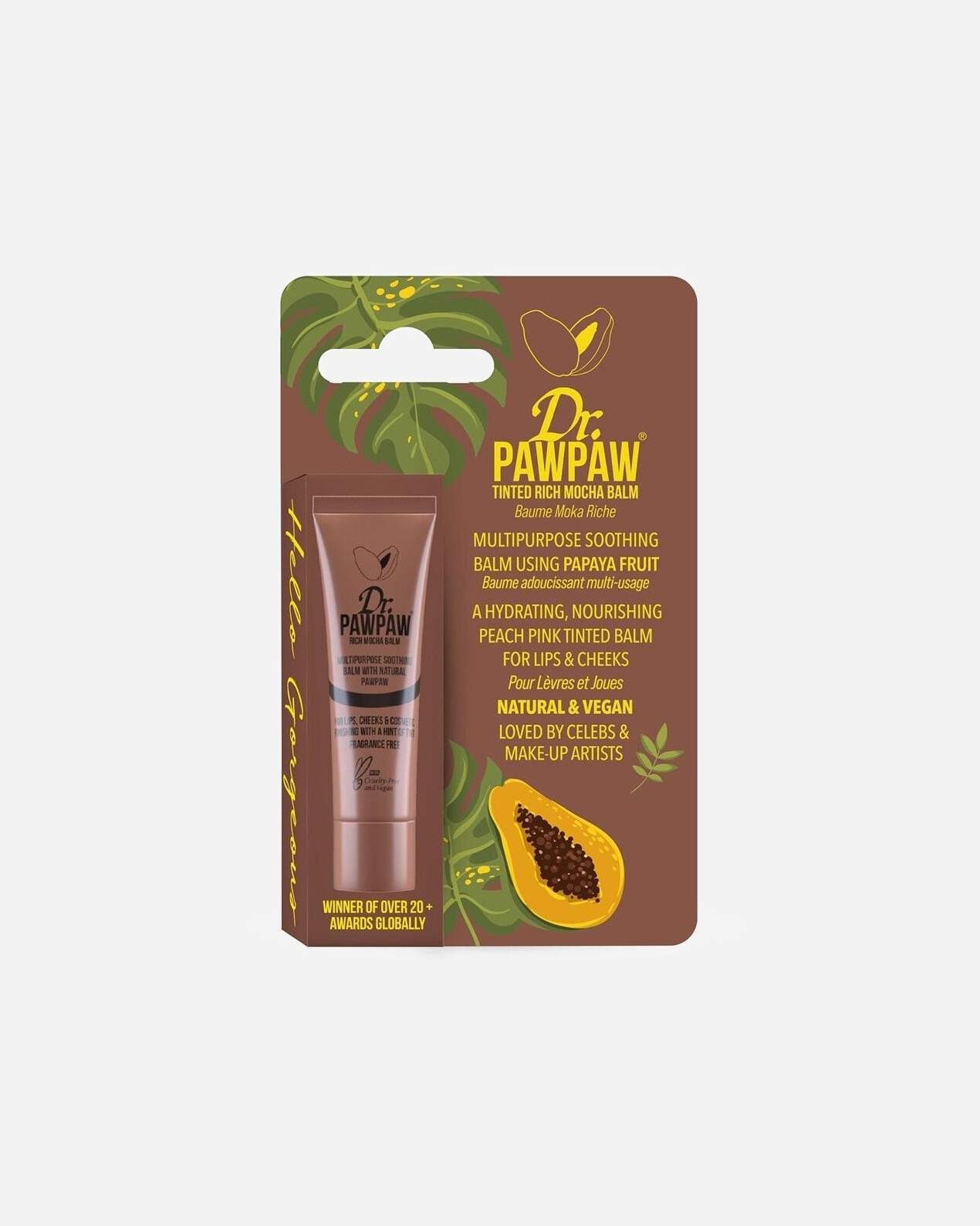 Lippenbalsem voor UnisexDr. PawPawTinted BalmRich Mocha