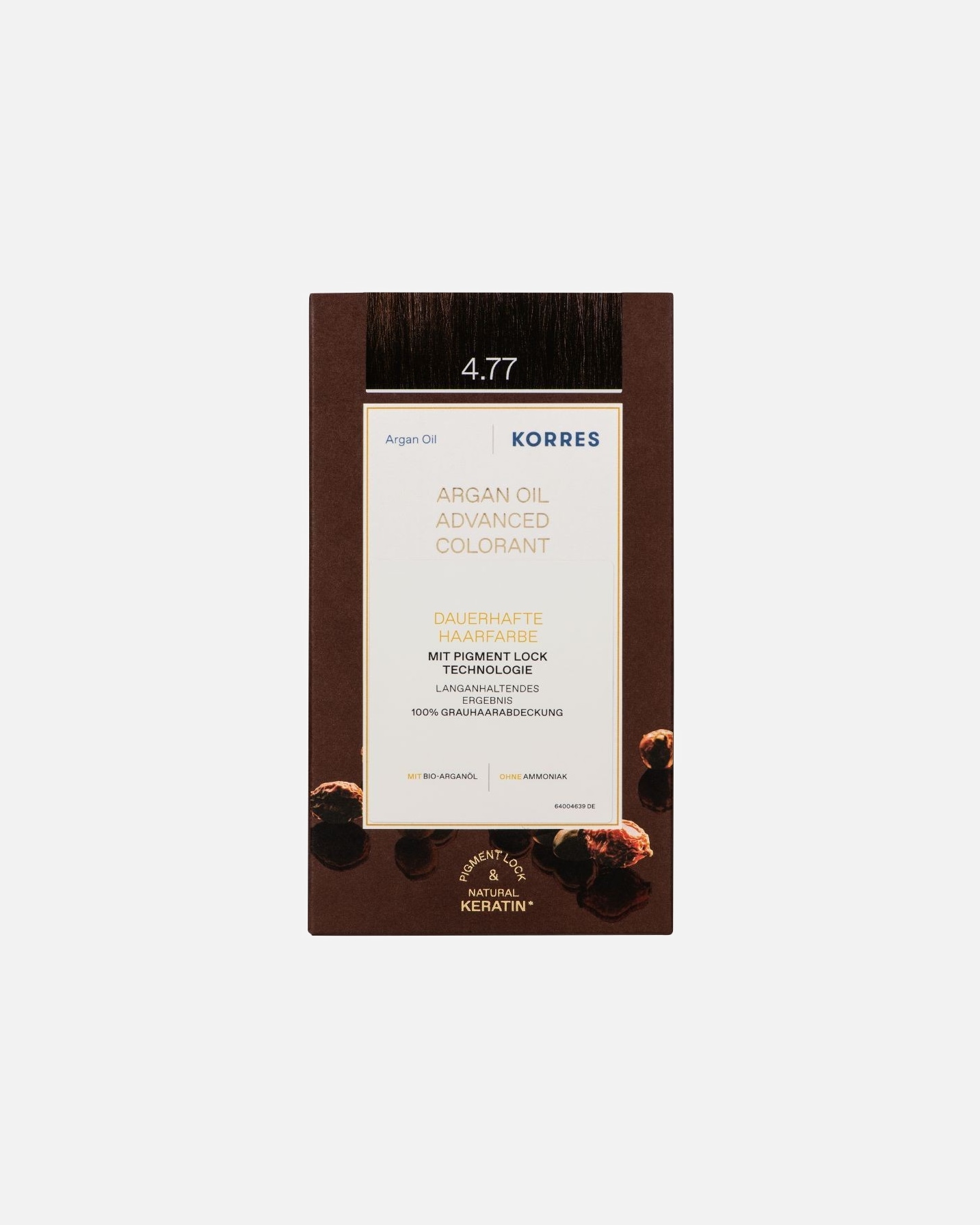 Haarverf voor UnisexKORRESArgan Oil Advanced ColorantNr. 4.77 - Dark Chocolate