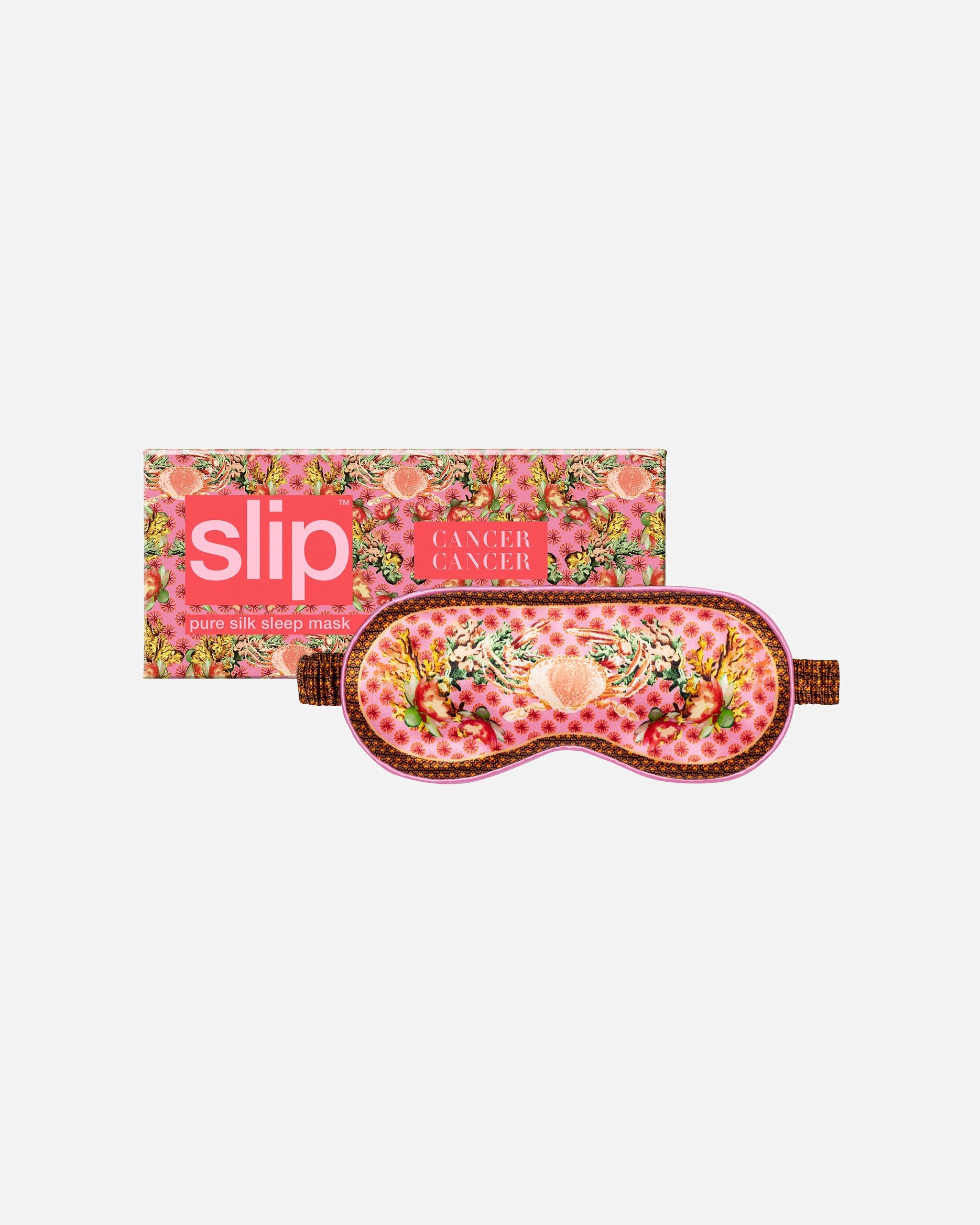Slaapmasker voor UnisexSlipslip pure silk sleep mask - zodiac - cancer1 stuk