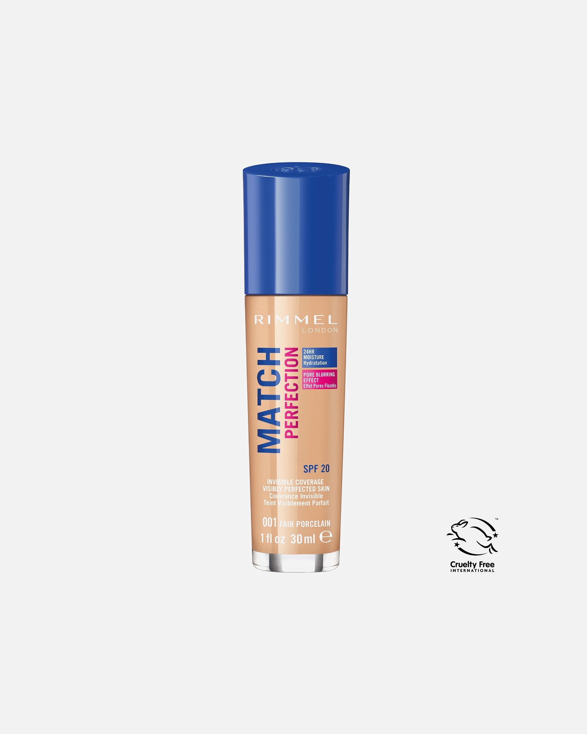Foundation voor Rimmel LondonMatch Perfection1