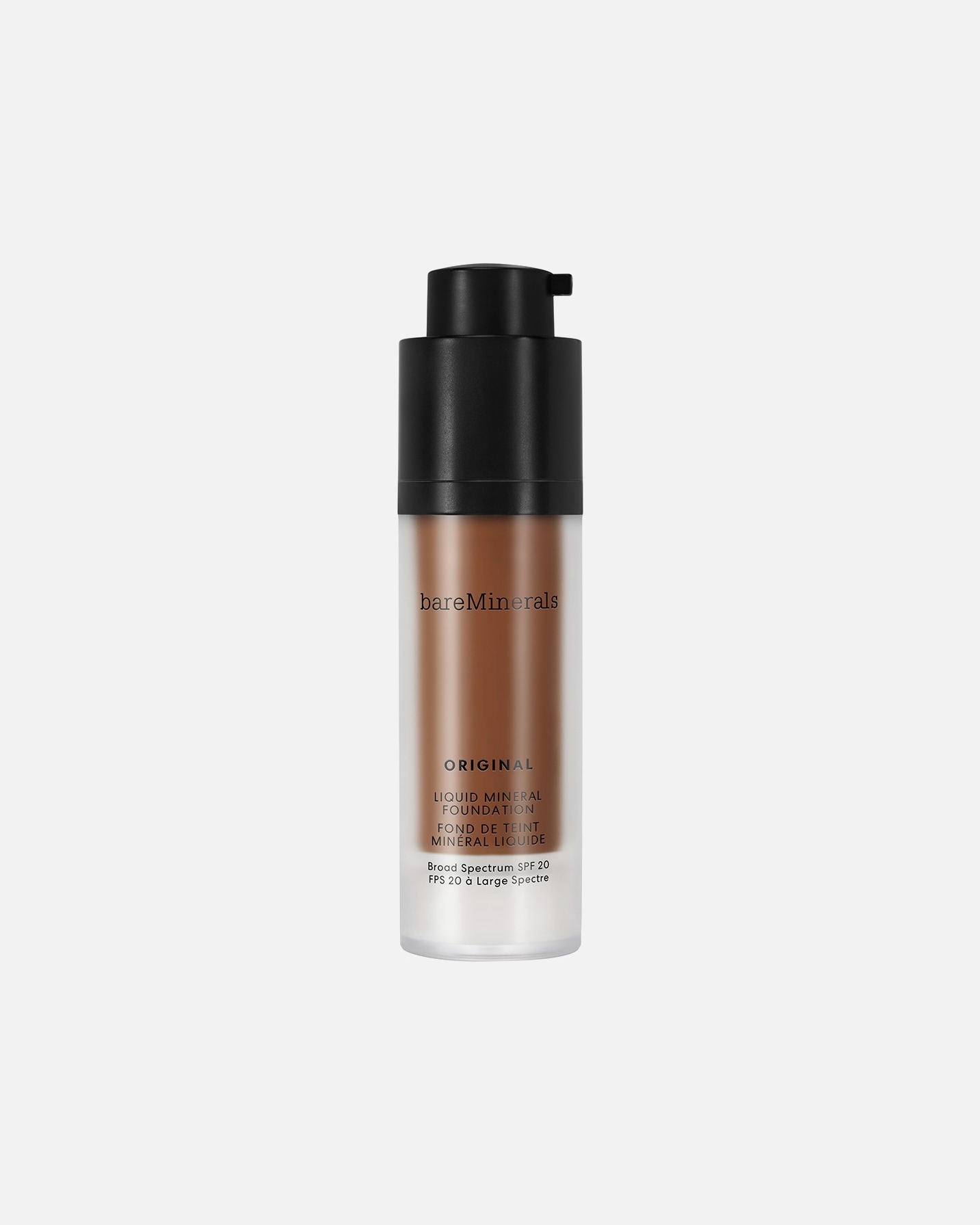 Foundation voor UnisexbareMineralsOriginalLiquid Mineral Foundation Broad Spectrum SPF 2030 - DEEPEST DEEP