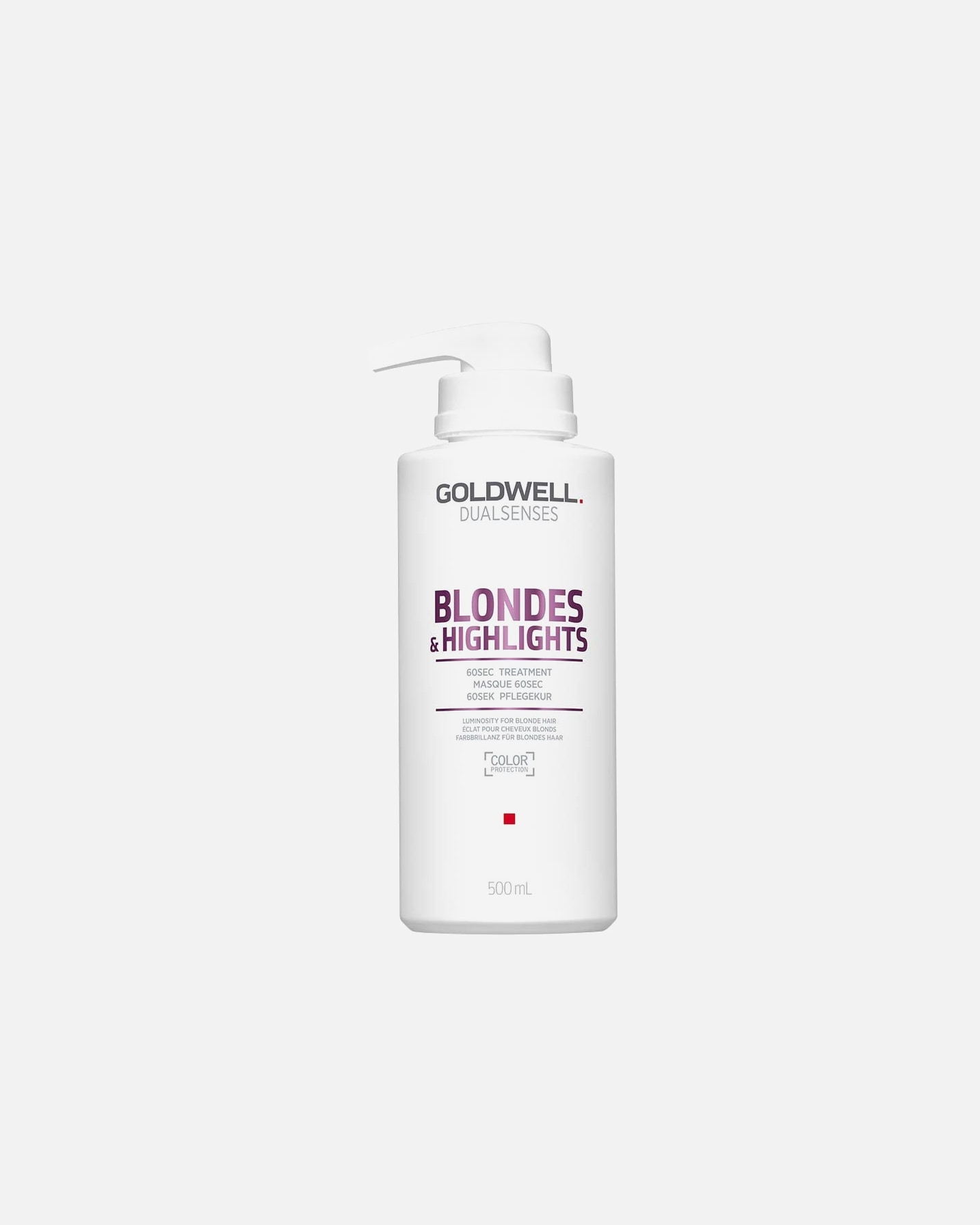 Haarmasker voor UnisexGoldwellDualsensesBlondes & Highlights 60 Sec. Treatment500 ml