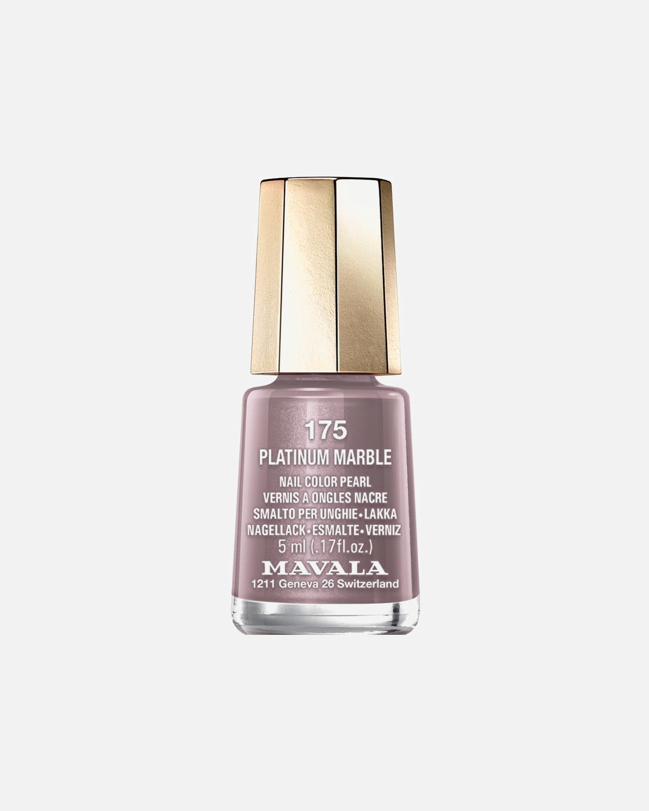 Nagellak voor UnisexMavalaNail Color175 - Platinum Marble