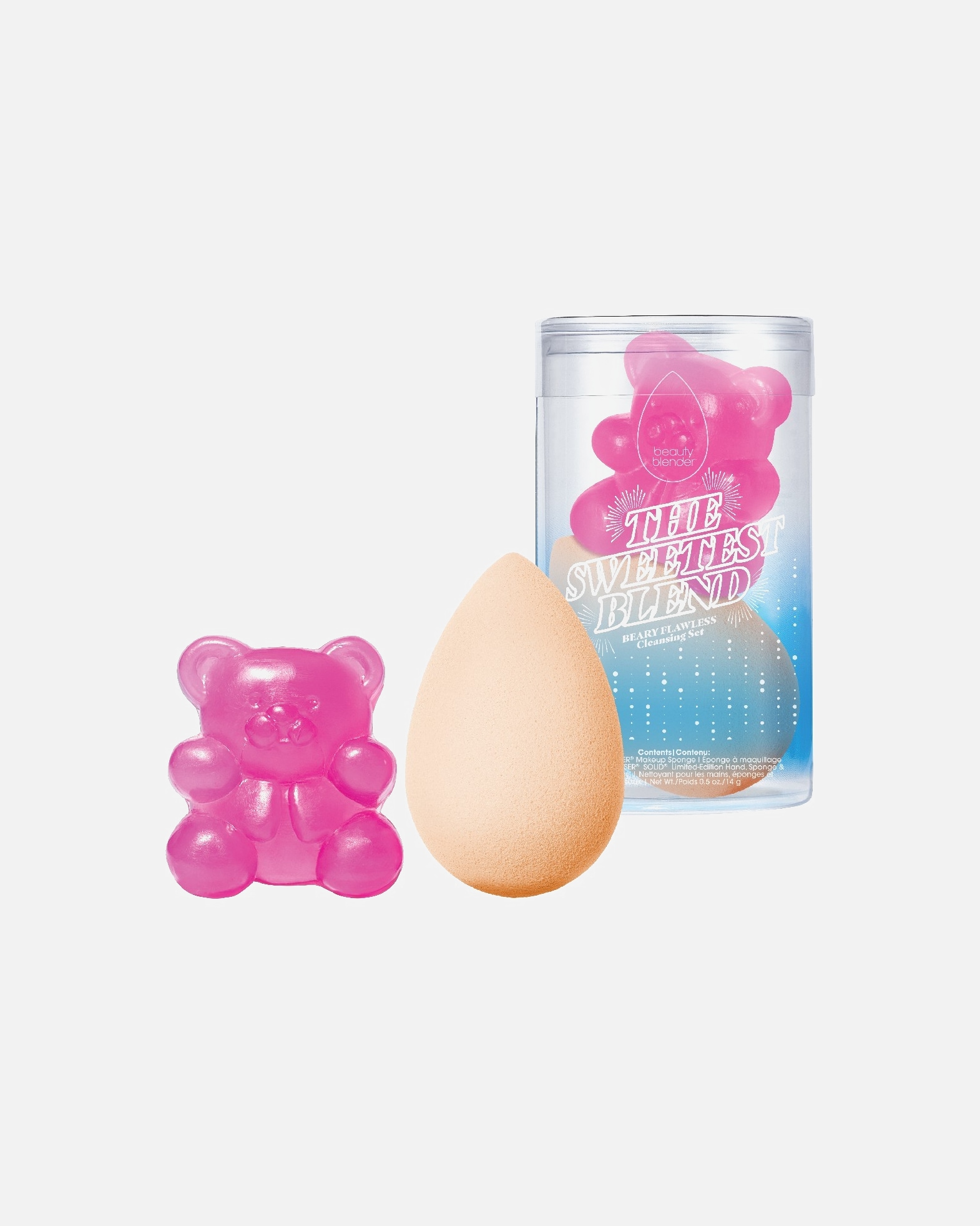 Make-up accessoire voor BeautyblenderThe Sweetest Blend Beary Flawless Blend & Cleanse SetThe Sweetest Blend Beary Flawless Blend & Cleanse Set